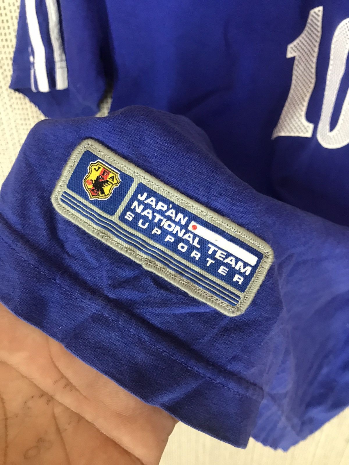 Vintage ‼️VTG JAPAN NATIONAL TEAM SUPPORTER JERSEY "NAKAMURA 10"‼️ Size US M / EU 48-50 / 2 - 5 Thumbnail