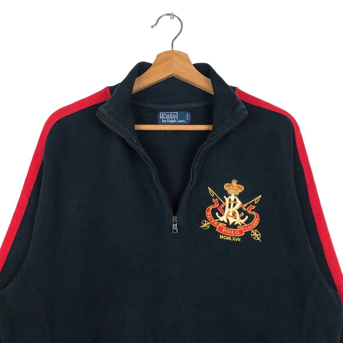 Polo Ralph Lauren 🔥Vintage Biker Jacket Polo Ralph Lauren MCMLXVII Size US M / EU 48-50 / 2 - 12 Thumbnail