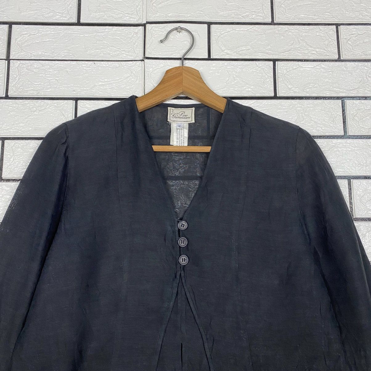 Japanese Brand 📌Vintage Cropped Coats Pino Gavazzeni Issey Miyake Size M / US 6-8 / IT 42-44 - 4 Thumbnail