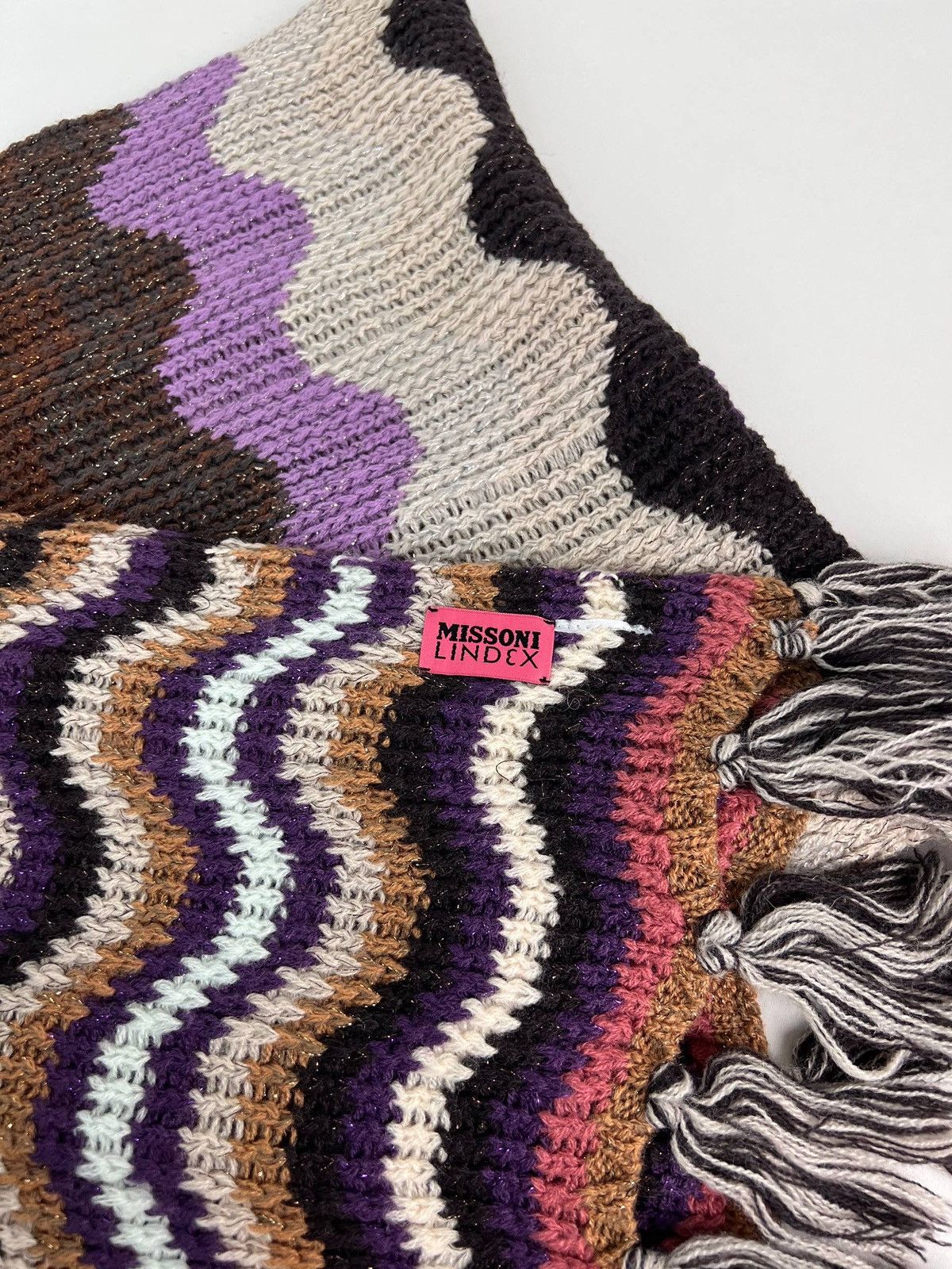 Missoni Missoni Lindex luxury scarf Size ONE SIZE - 2 Thumbnail