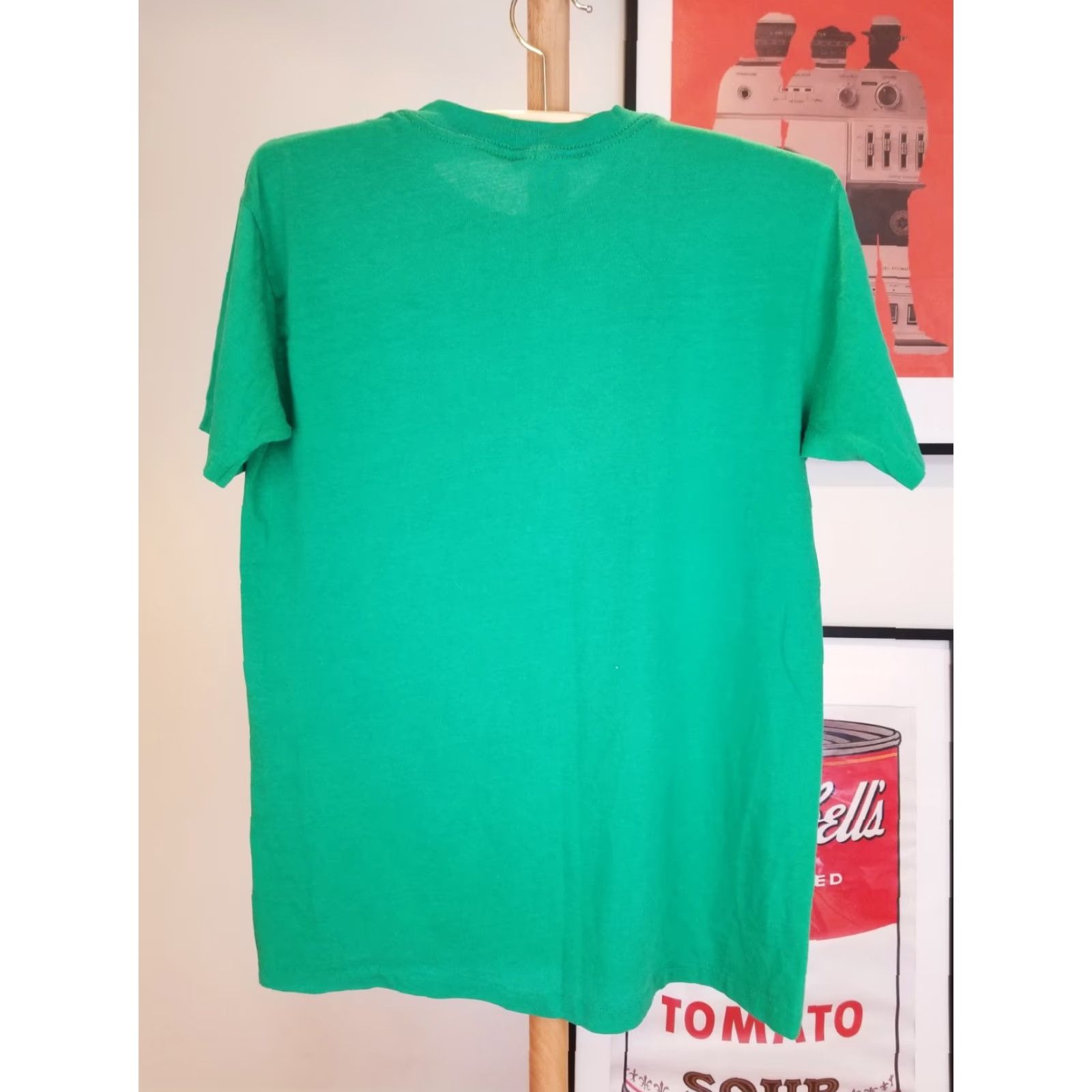 NFL VINTAGE Philadelphia Eagles NFL Football Green 50/50 THIN T-SHIRT SZ MEDIUM Shirt Men Green 80s Sports Logo Eagles Mens Size US M / EU 48-50 / 2 - 6 Thumbnail