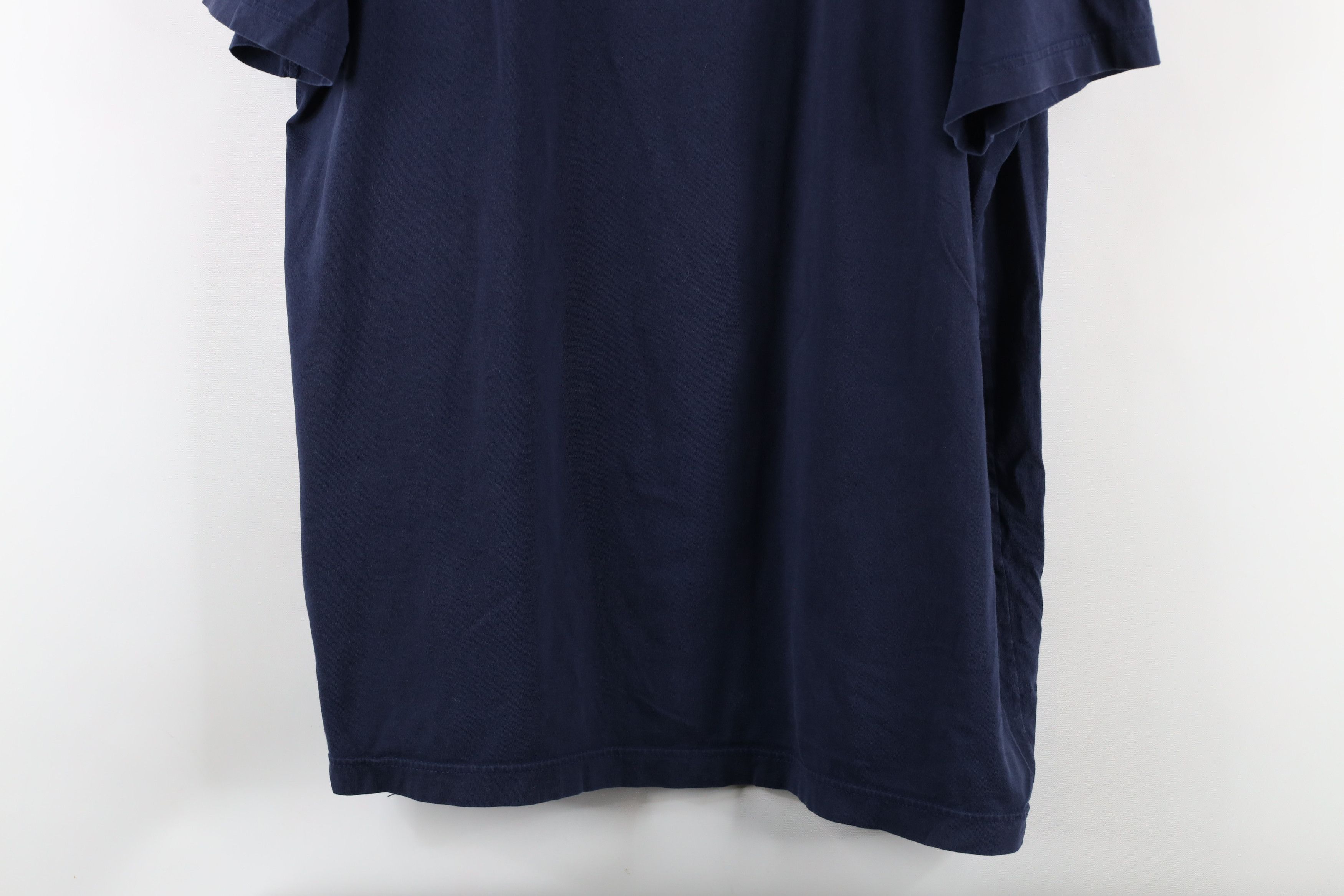 Lacoste × Vintage Vintage Lacoste Faded Croc Logo Short Sleeve V-Neck T-Shirt Size US XXL / EU 58 / 5 - 3 Thumbnail