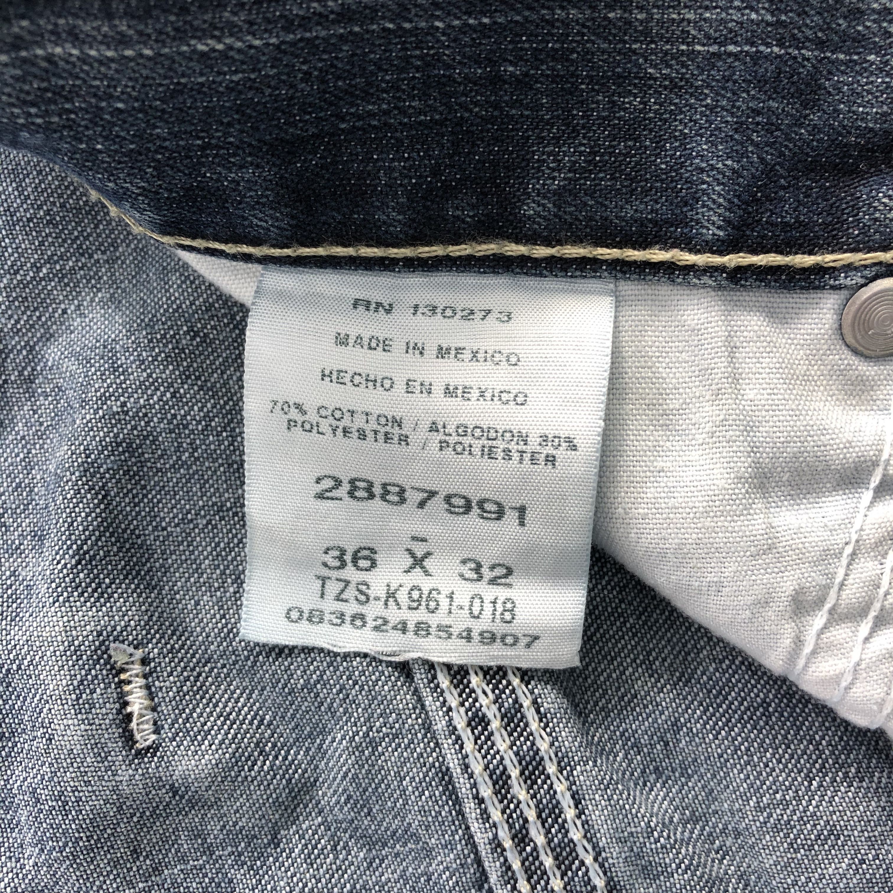 Lee Vintage Lee Jeans Carpenter Denim KJ489 Size US 35 - 9 Thumbnail