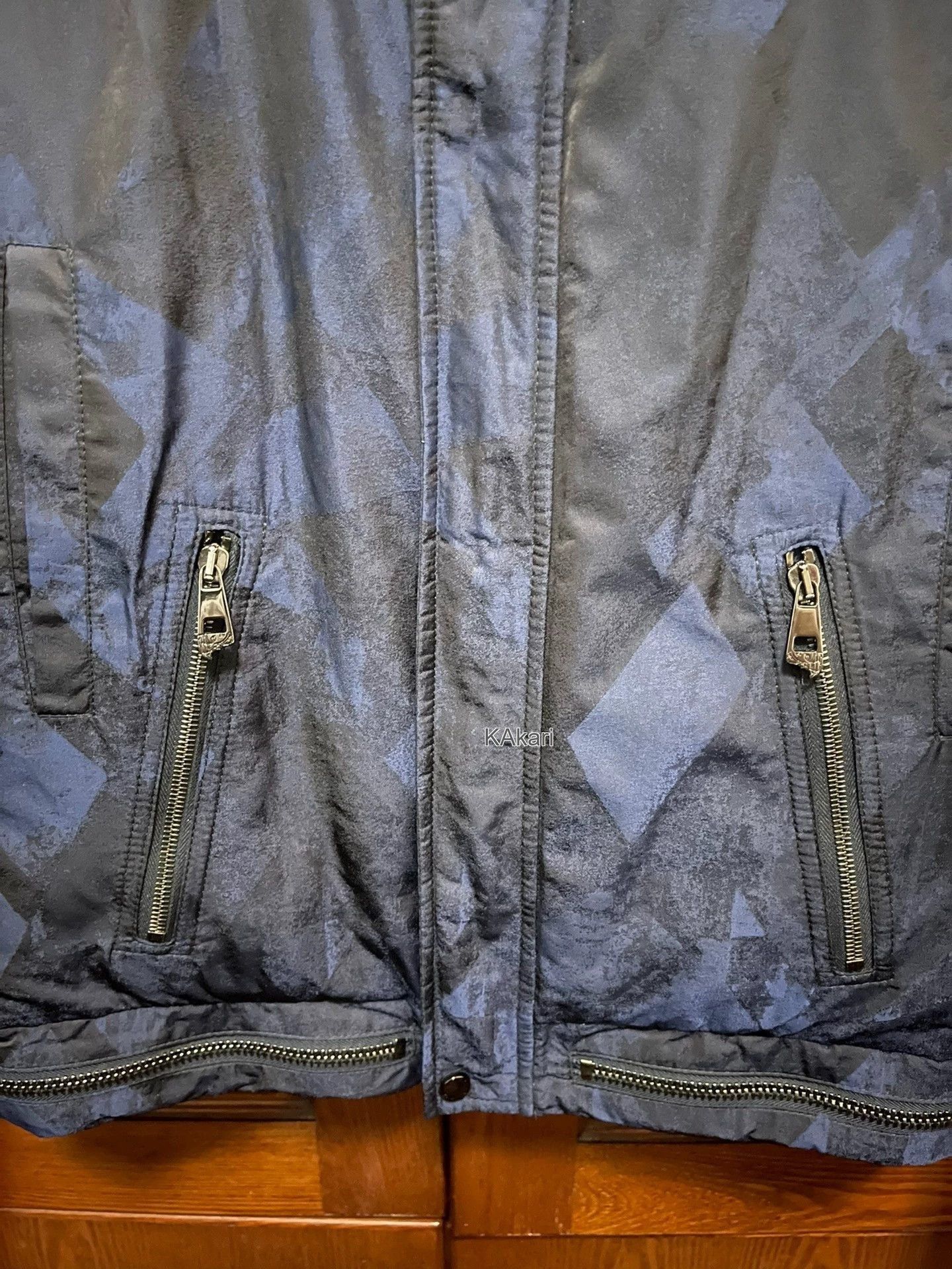 Versace Blue Patterned er Jacket Size S Size US XXS / EU 40 - 5 Thumbnail