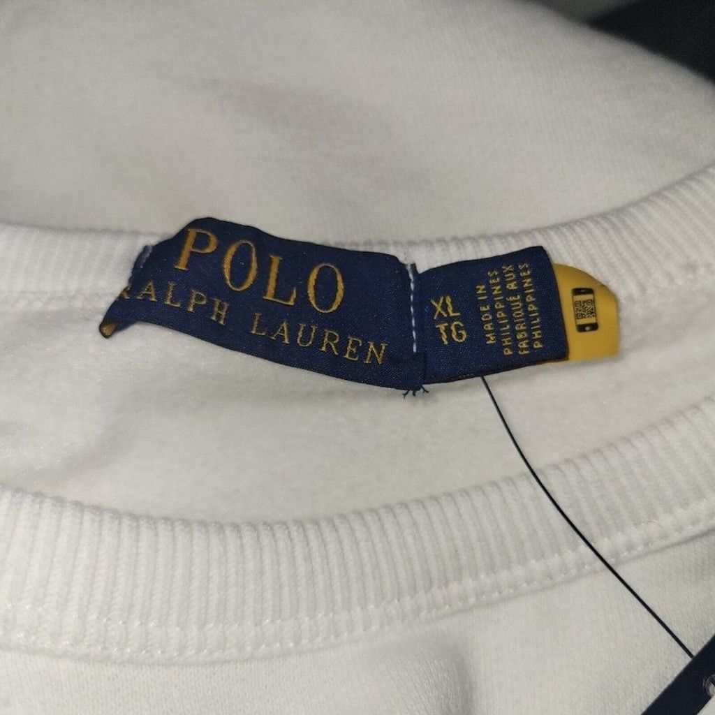 Polo Ralph Lauren Polo Ralph Lauren Logo Print Fleece Sweatshirt. Size XL. Size US XL / EU 56 / 4 - 6 Thumbnail