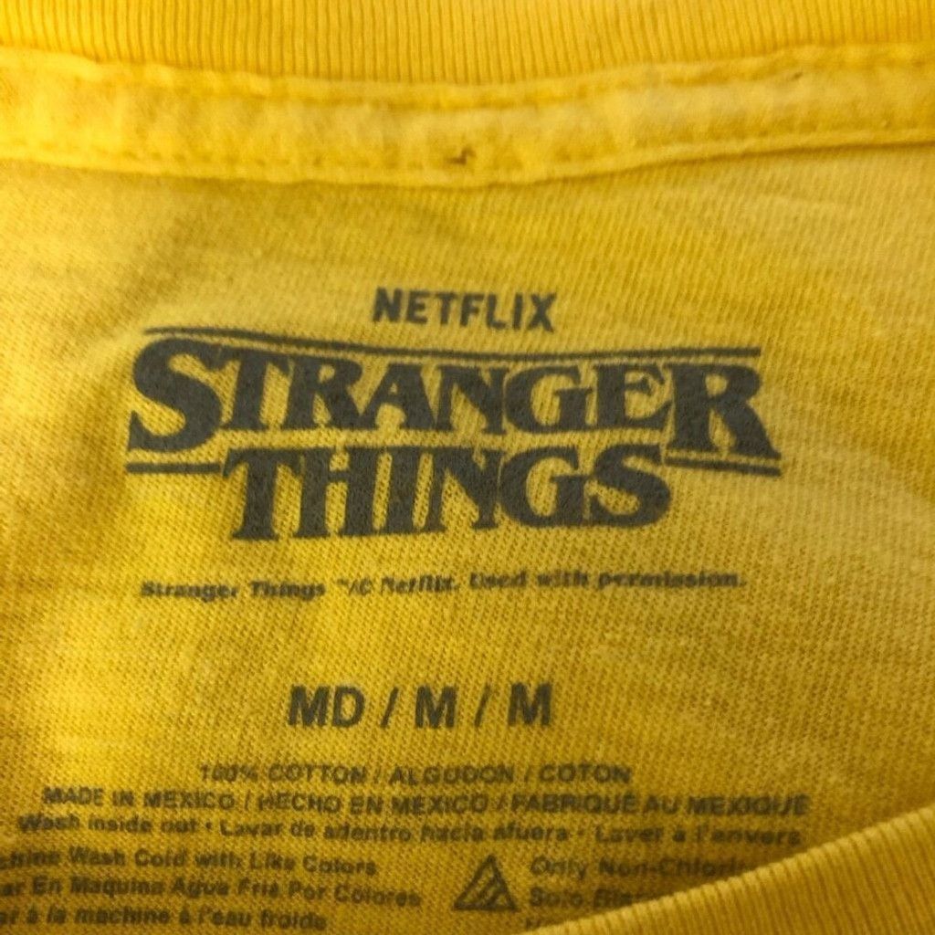 Other BoxLunch Stranger Things Surfer Boy Pizza Van Yellow shirt M Size L / US 10 / IT 46 - 8 Thumbnail