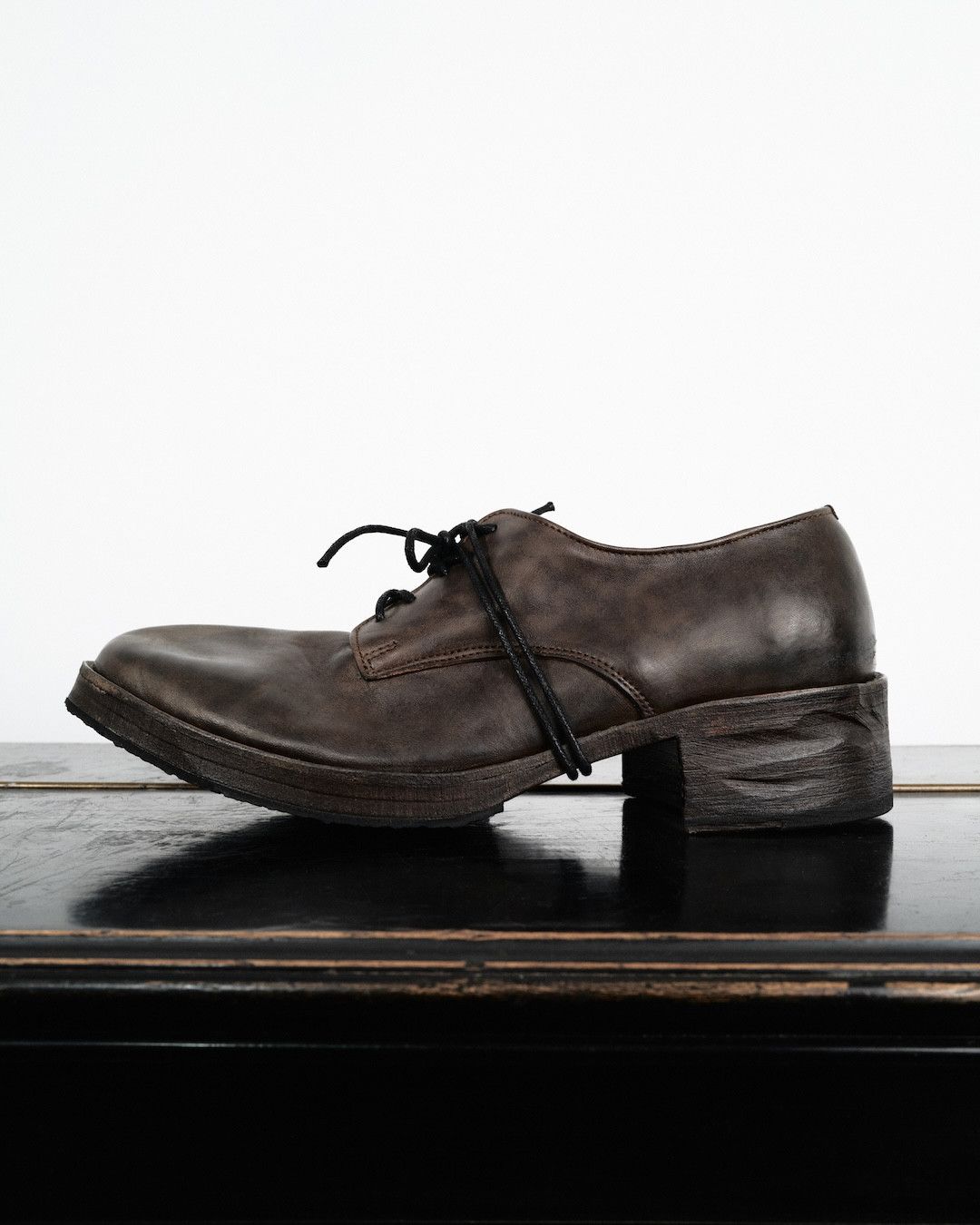 Other NKTRMNV VEG-TANNED HORSE DERBY SHOES D-H2S-VH-01 Size US 7 / EU 40 - 3 Thumbnail