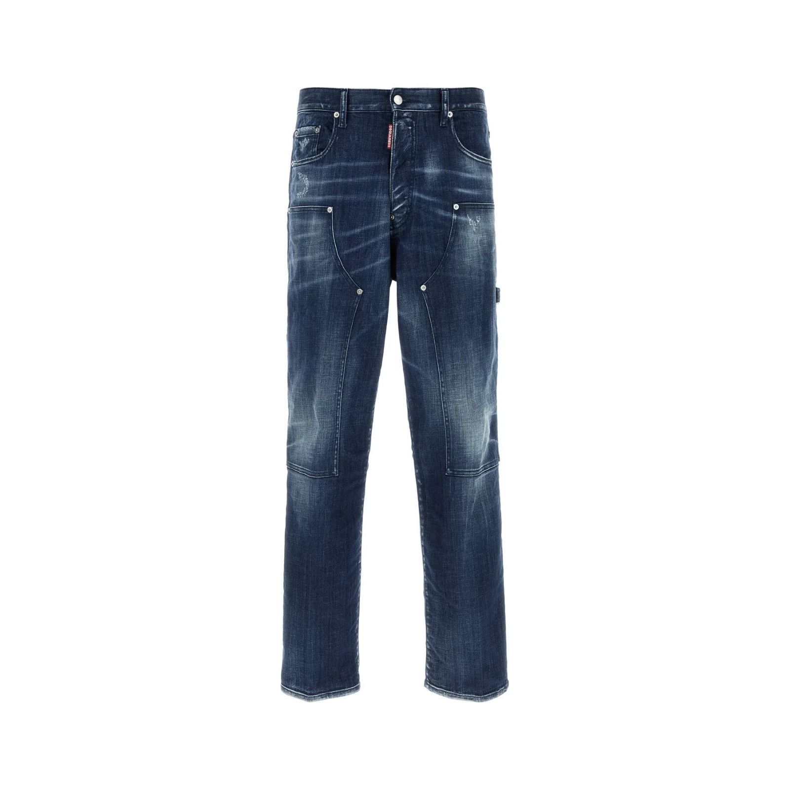 Dsquared2 DSQUARED2 Loose Carpenter Stretch Denim Jeans New & Authenti Size US 30 / EU 46 - 1 Thumbnail