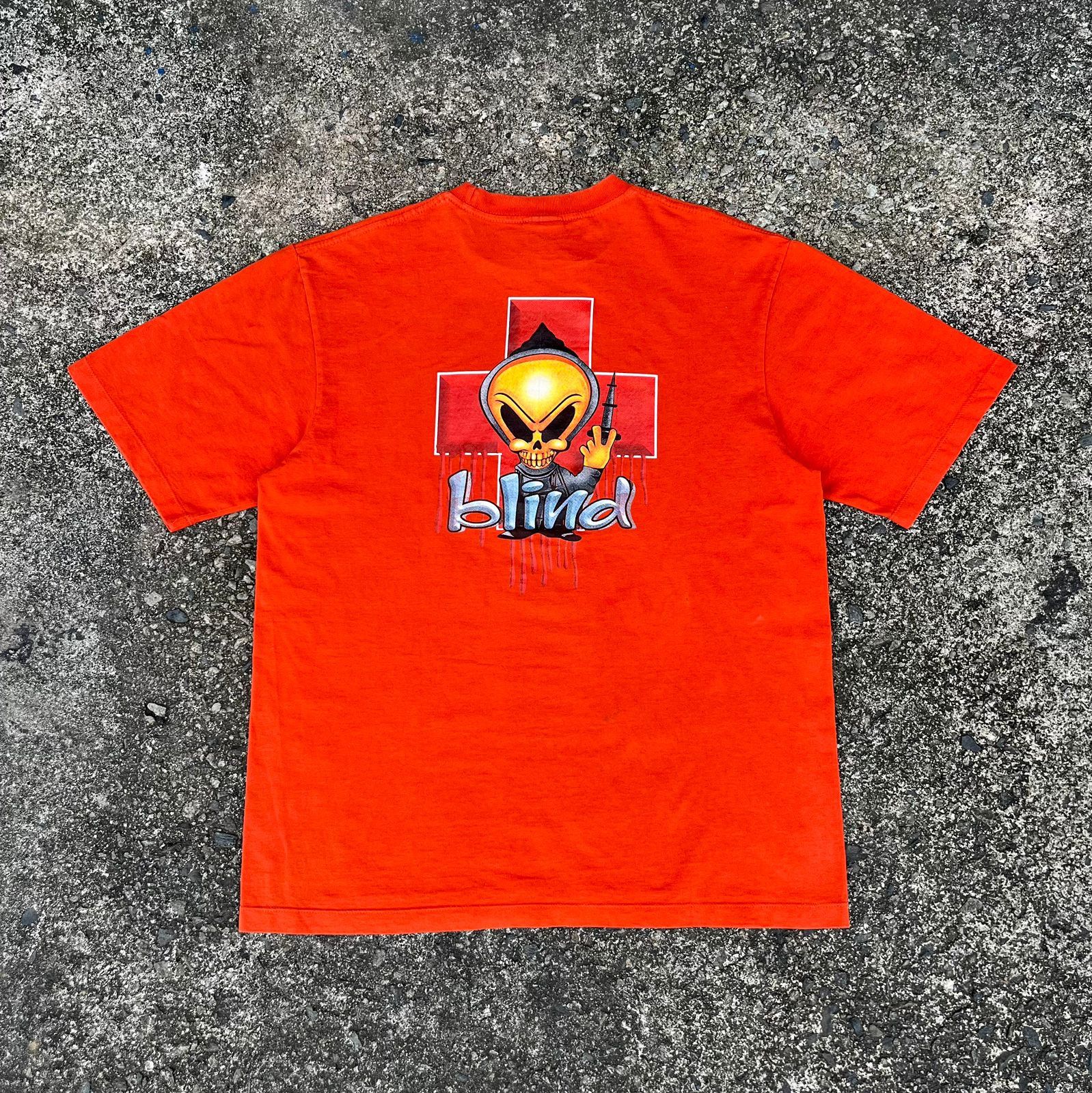 Blind Skateboards × Vintage vintage blind skateboards reaper tee Size US L / EU 52-54 / 3 - 2 Thumbnail