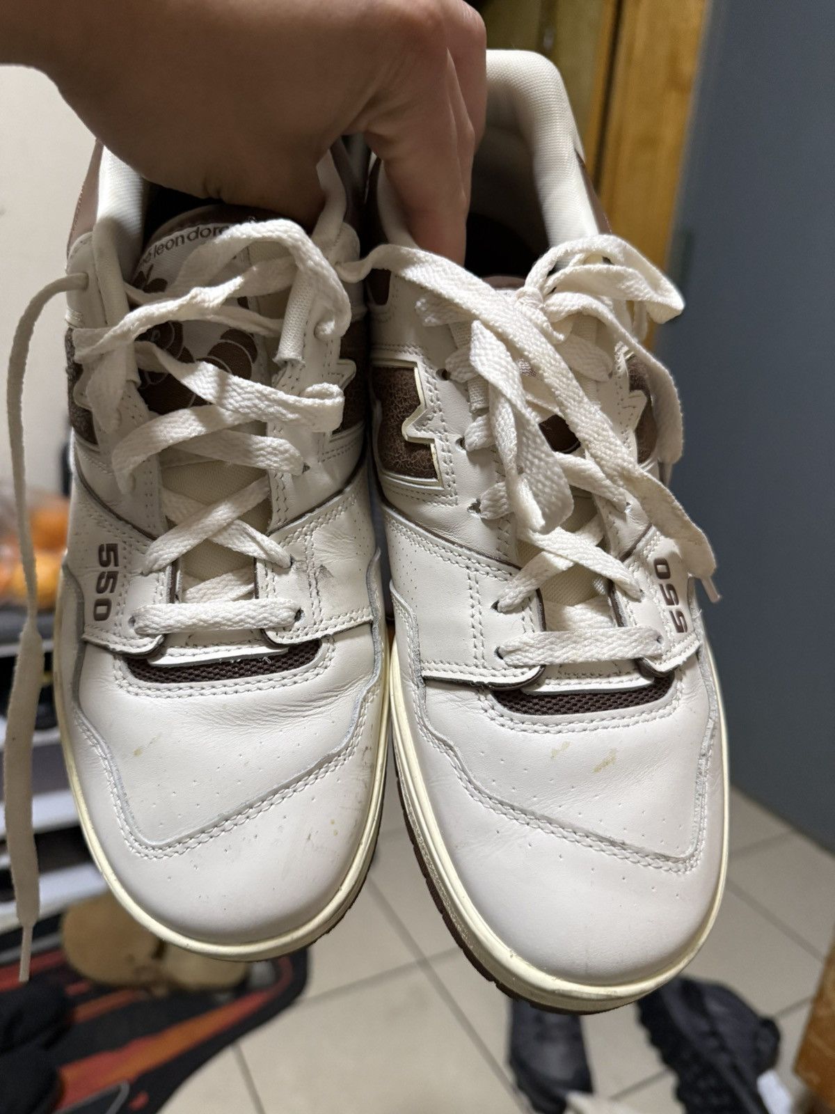 Aime Leon Dore × New Balance Aime Leon Dore x New Balance 550 - Brown Size US 9.5 / EU 42-43 - 3 Thumbnail