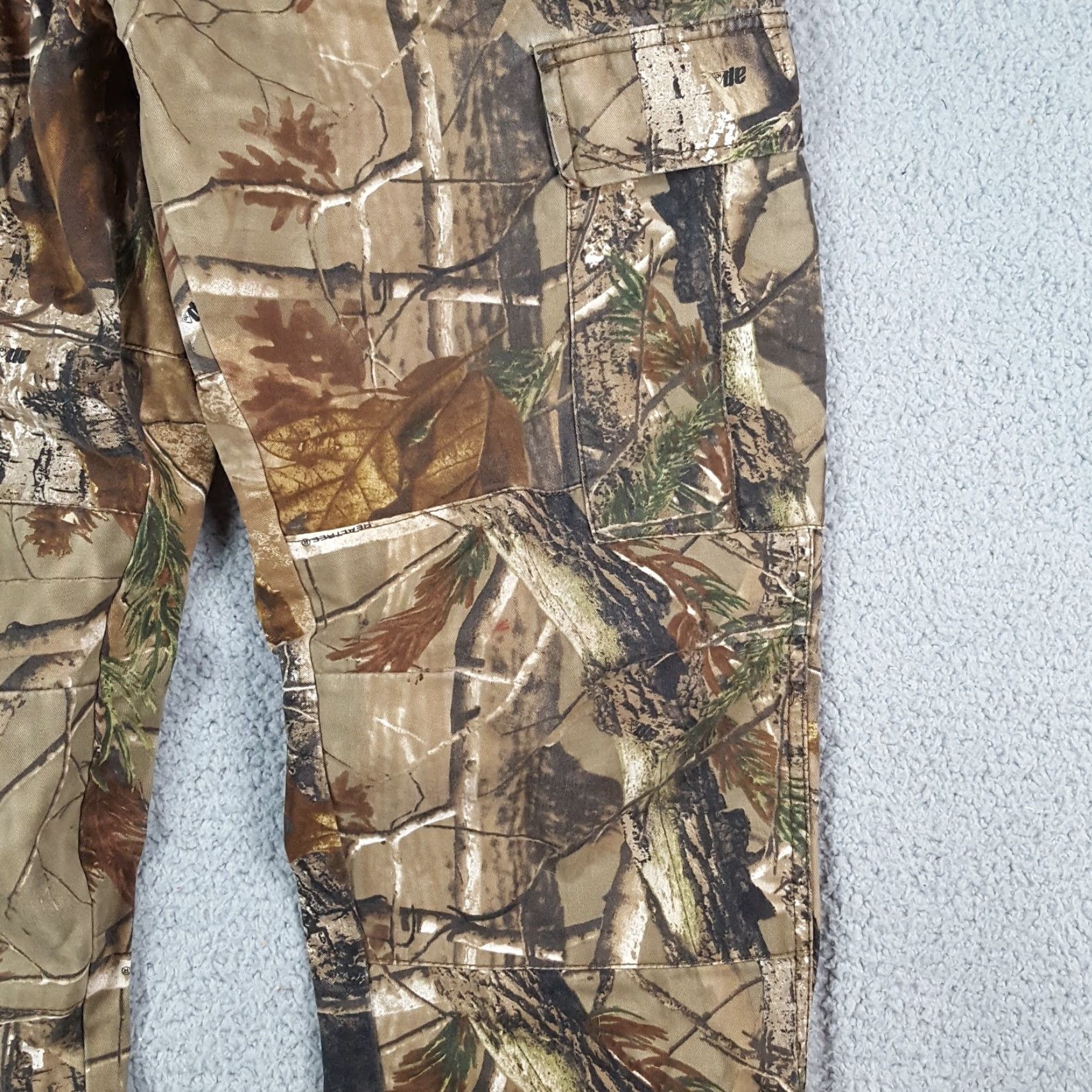 Doublet VINTAGE Red Head Y2K Camo Cargo Pants Medium 34x30 Baggy Grunge Outdoor Mens Size US 31 - 3 Thumbnail