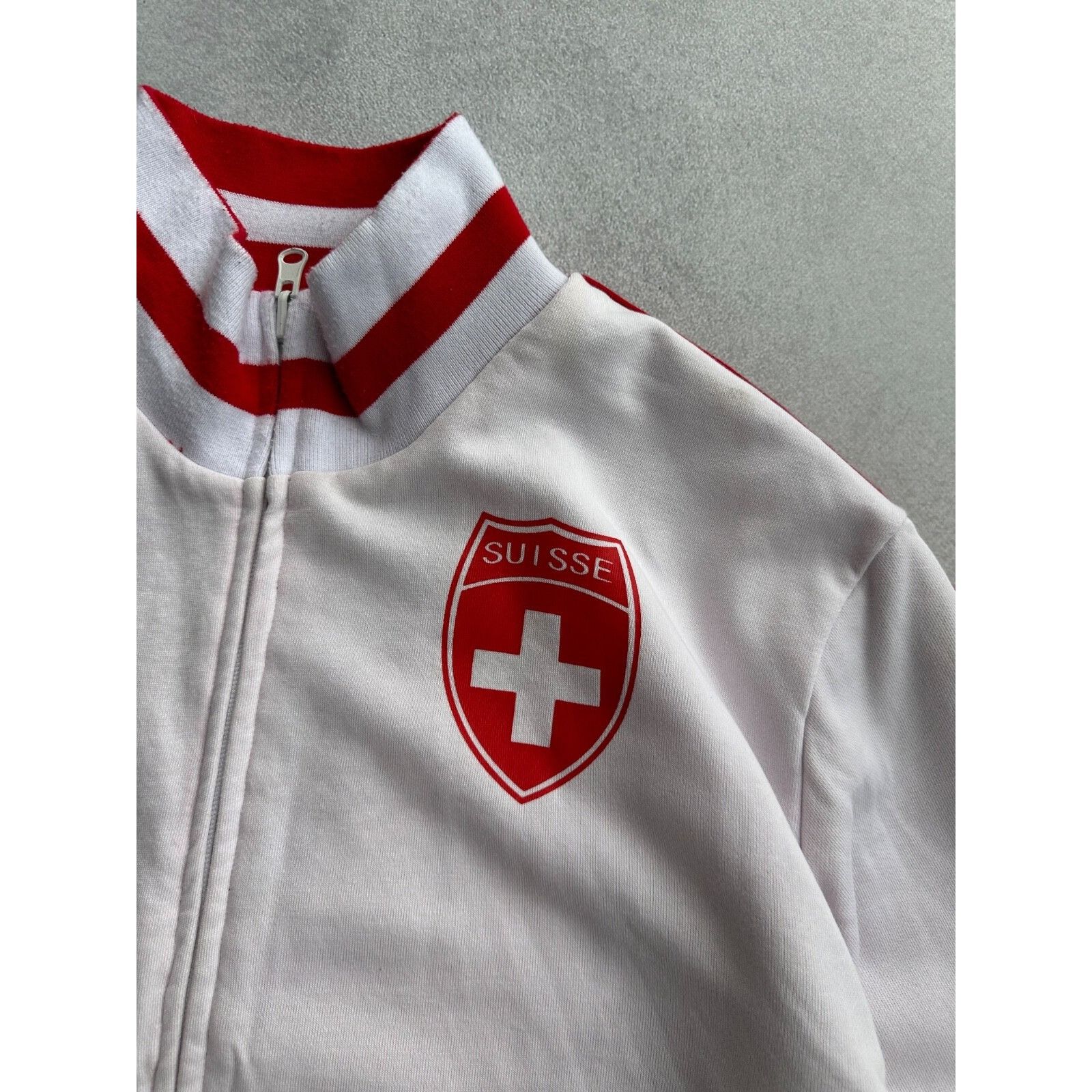 Vintage VTG Roger Federer Switzerland Tennis Reversible Heavy Zip Ol Size US XL / EU 56 / 4 - 21 Thumbnail
