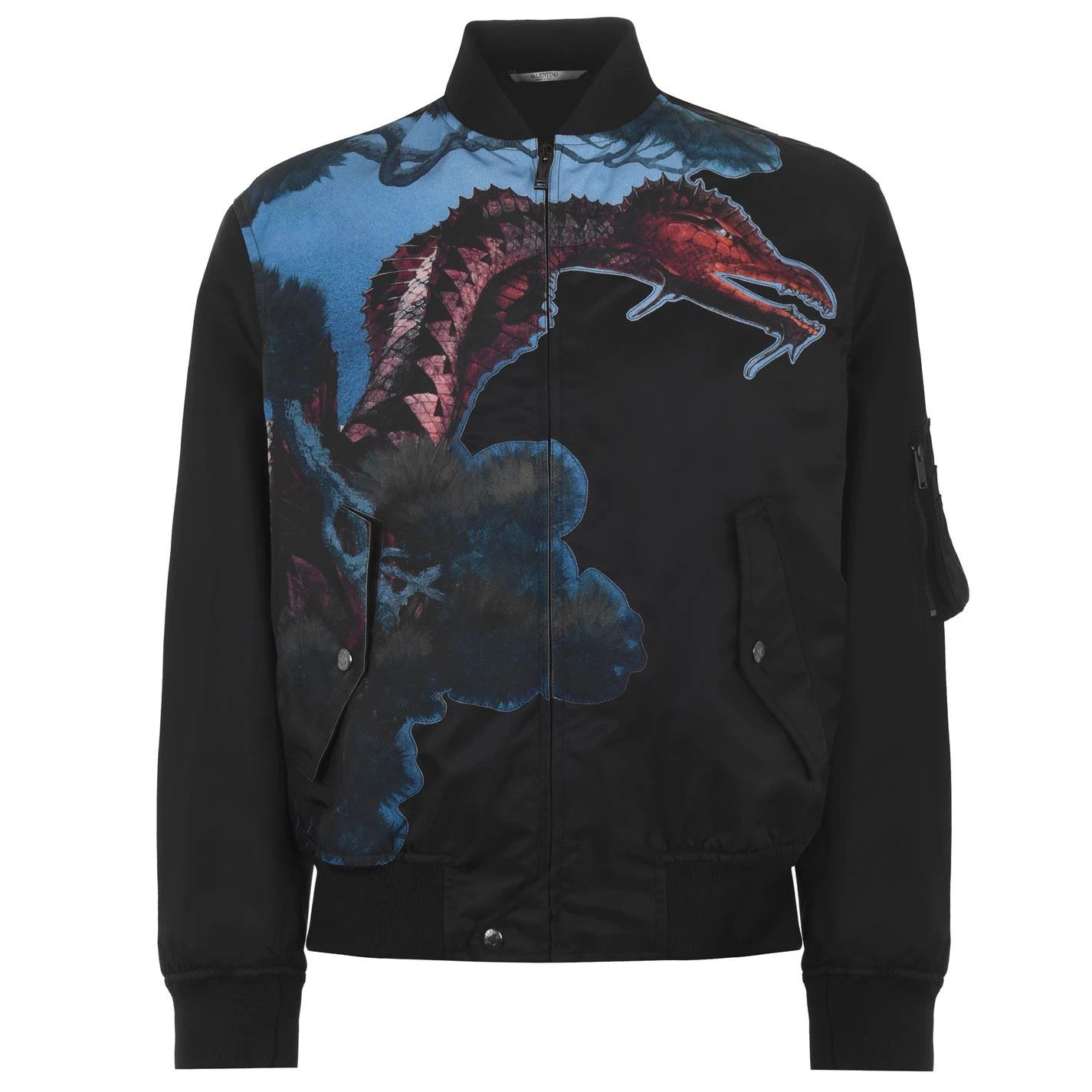 Valentino Valentino Dragon Bomber Jacket Multicolor Men's Size IT 46 S Size US S / EU 44-46 / 1 - 3 Thumbnail