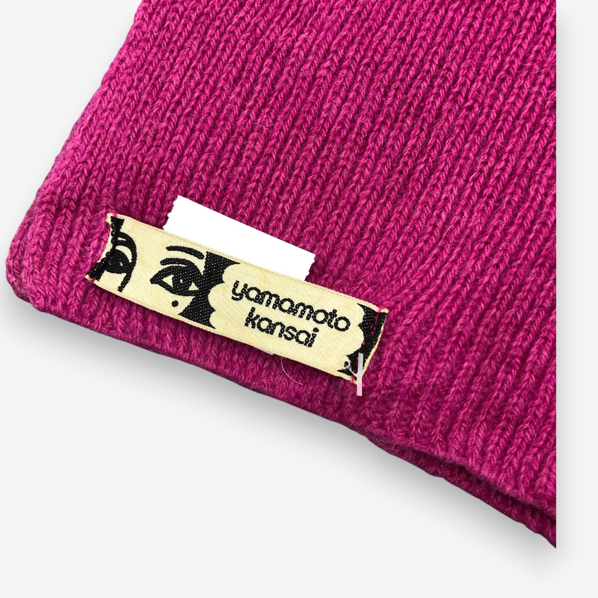 Kansai Yamamoto Vintage Yamamoto Kansai Scarf Muffler Wool Knit Scarves Size ONE SIZE - 5 Thumbnail