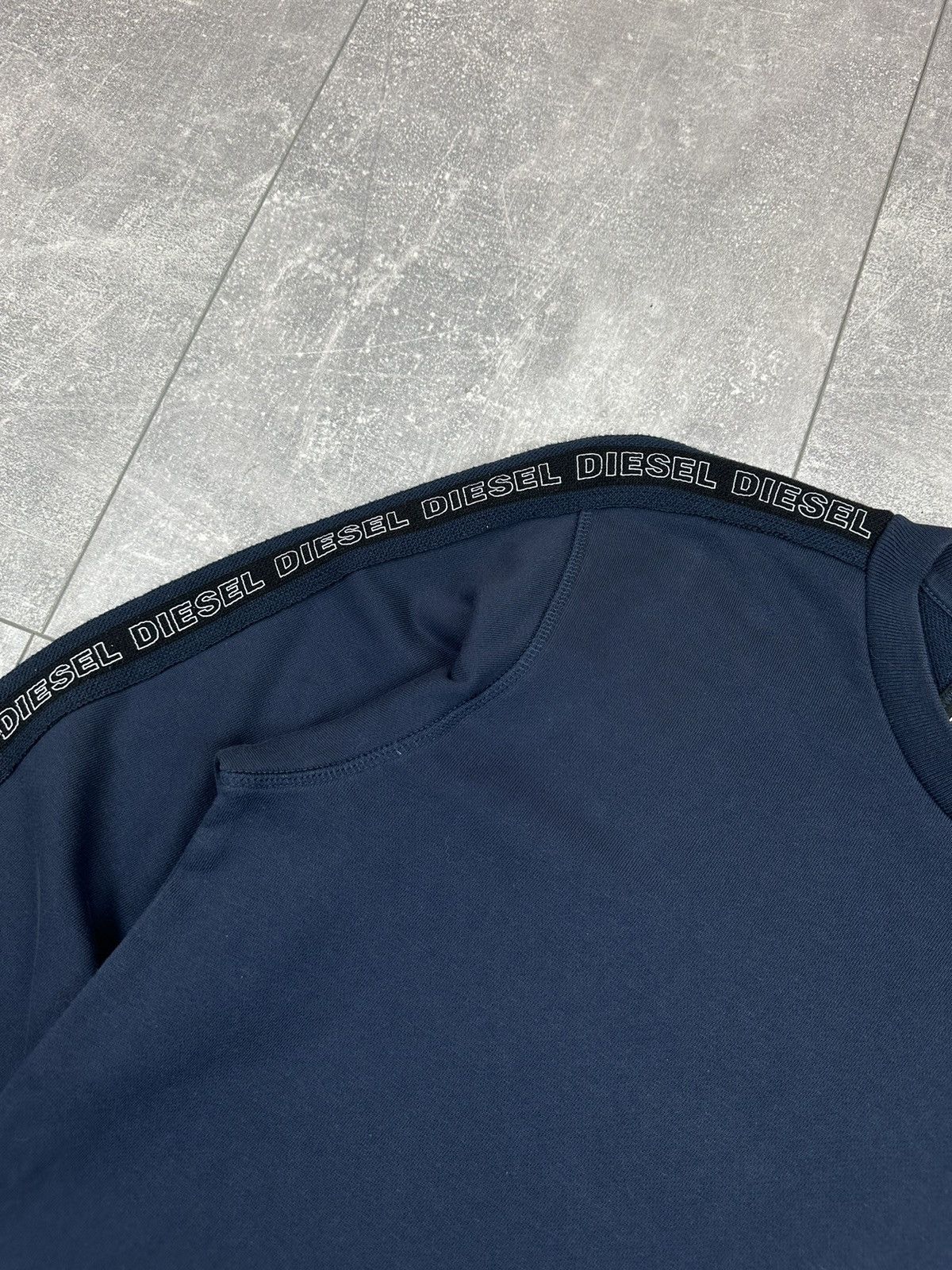 Diesel Diesel Lampas-Logo Luxury Sweatshirt Size US M / EU 48-50 / 2 - 3 Thumbnail