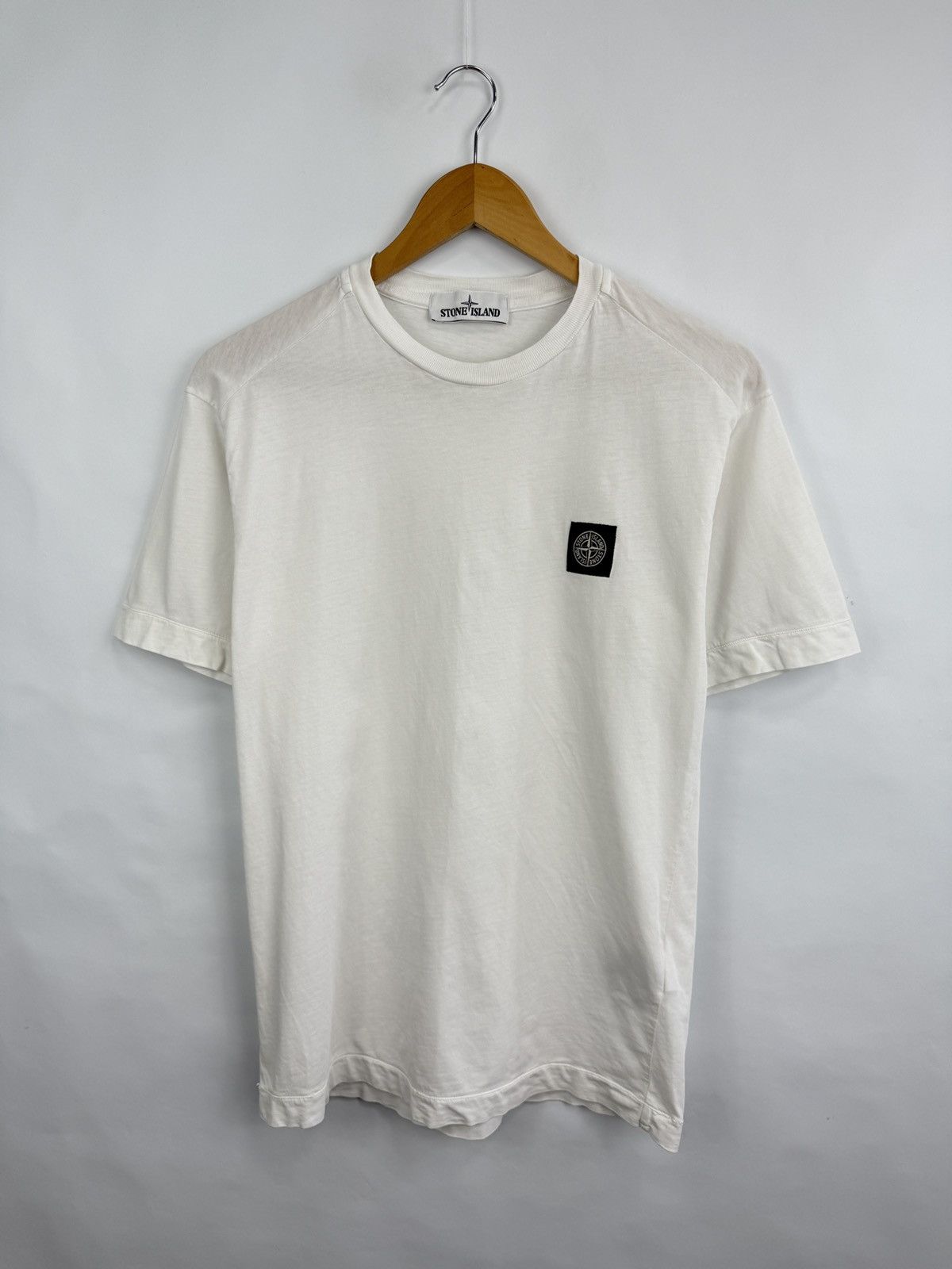 Stone Island 🇮🇹 Y2K Stone Island Patch Program T-shirt Rare Retro Hype Size US S / EU 44-46 / 1 - 3 Thumbnail