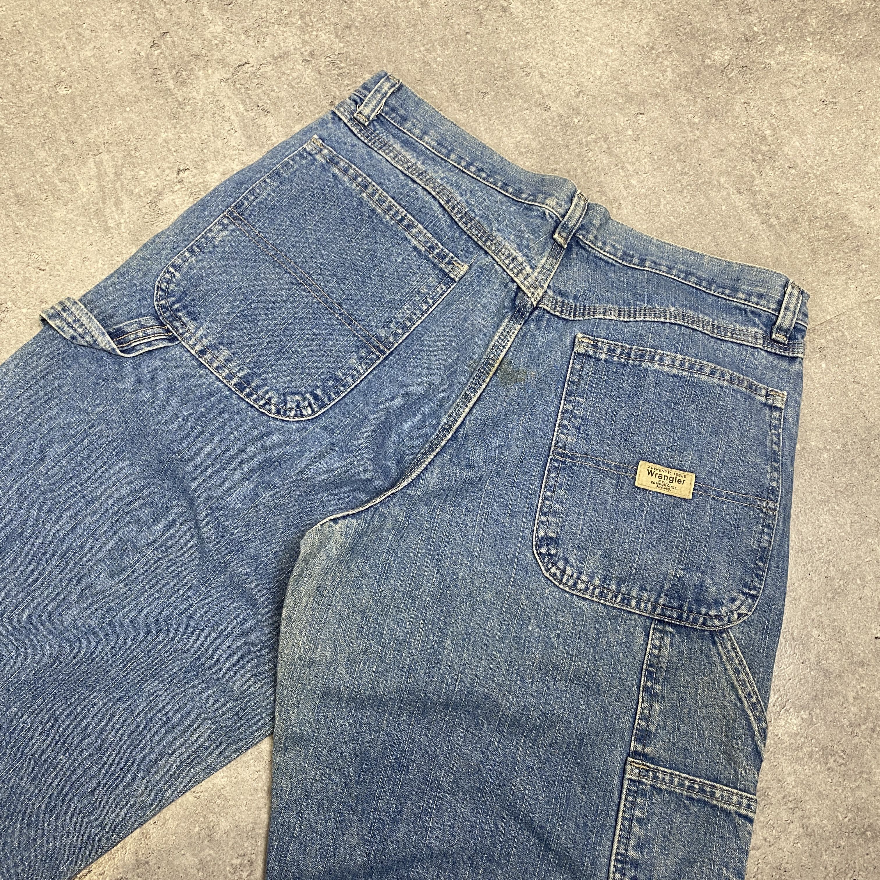 Vintage × Wrangler Wrangler workwear baggy jeans - 32 Size US 32 / EU 48 - 6 Thumbnail
