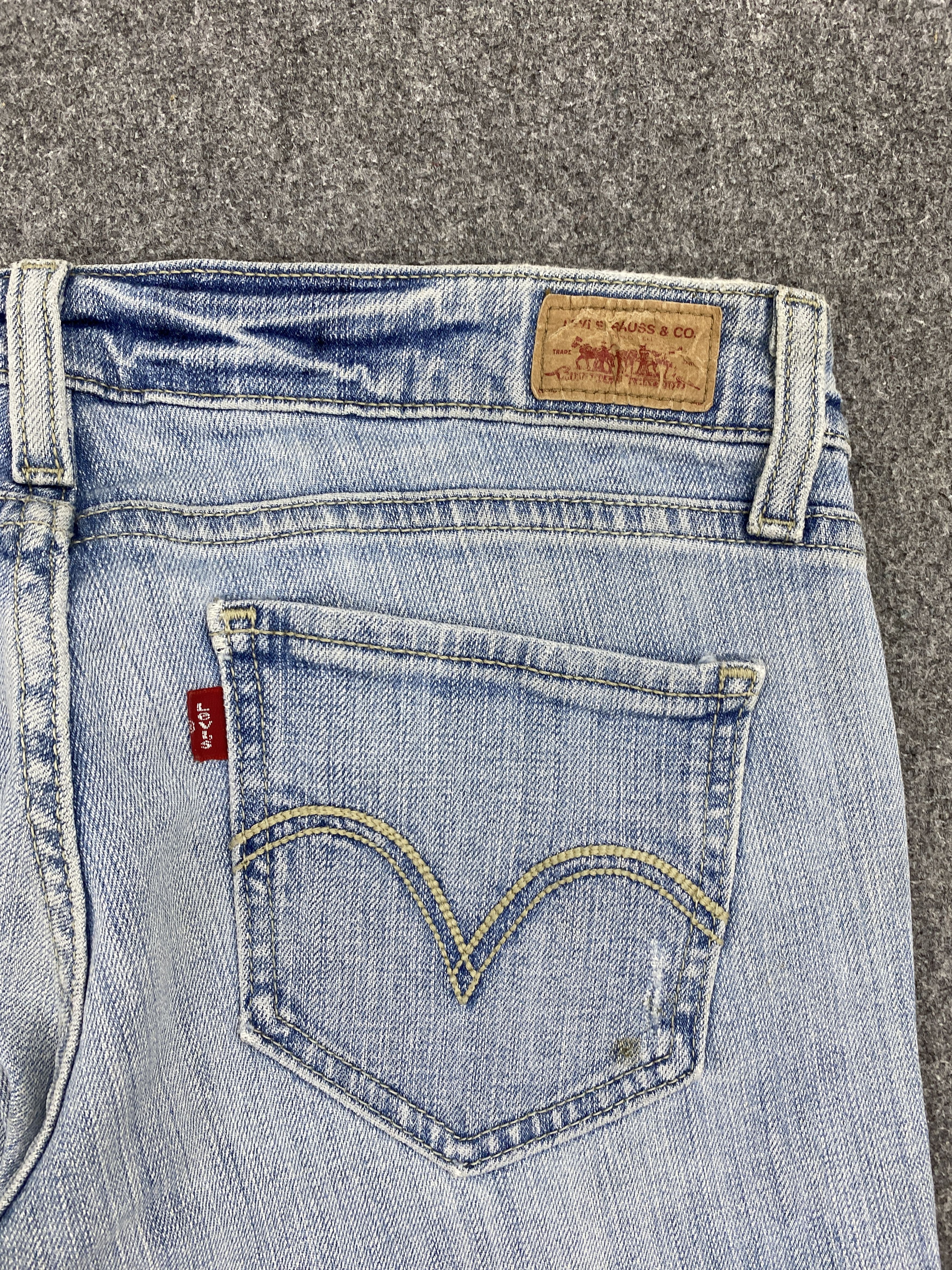 Levi's × Vintage Vintage Levis 524 Low Bootcut Denim Jeans Size US 30 / EU 46 - 15 Thumbnail
