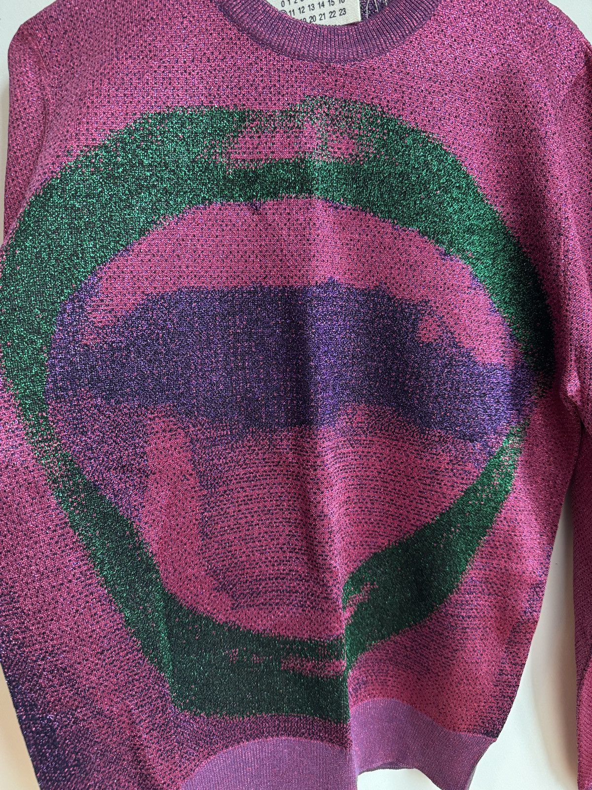 Maison Margiela Margiela Rare Glitter Knit Sweater Size US M / EU 48-50 / 2 - 4 Thumbnail