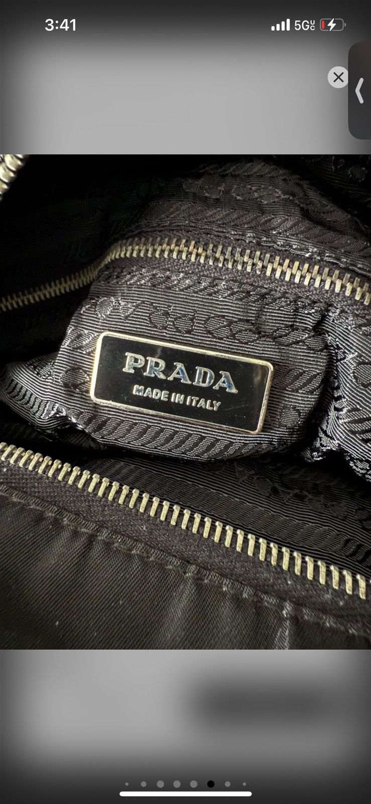 Prada Black Prada luggage bag Size ONE SIZE - 10 Thumbnail
