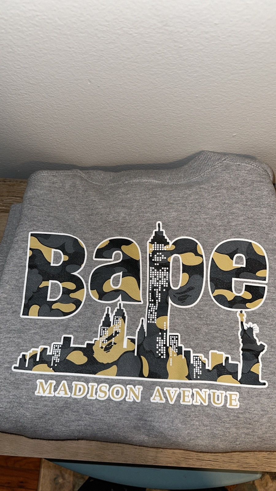 Bape Madison Avenue Relaxed Crewneck Size US S / EU 44-46 / 1 - 2 Thumbnail
