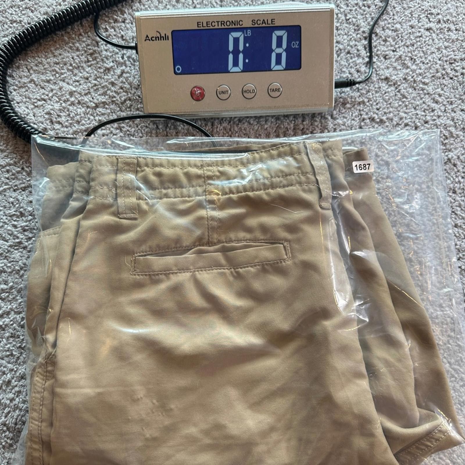 Tony Hawk Tony Hawk Mens Cargo Shorts Khaki Flat Front Size 32 Casual Size US 32 / EU 48 - 8 Thumbnail