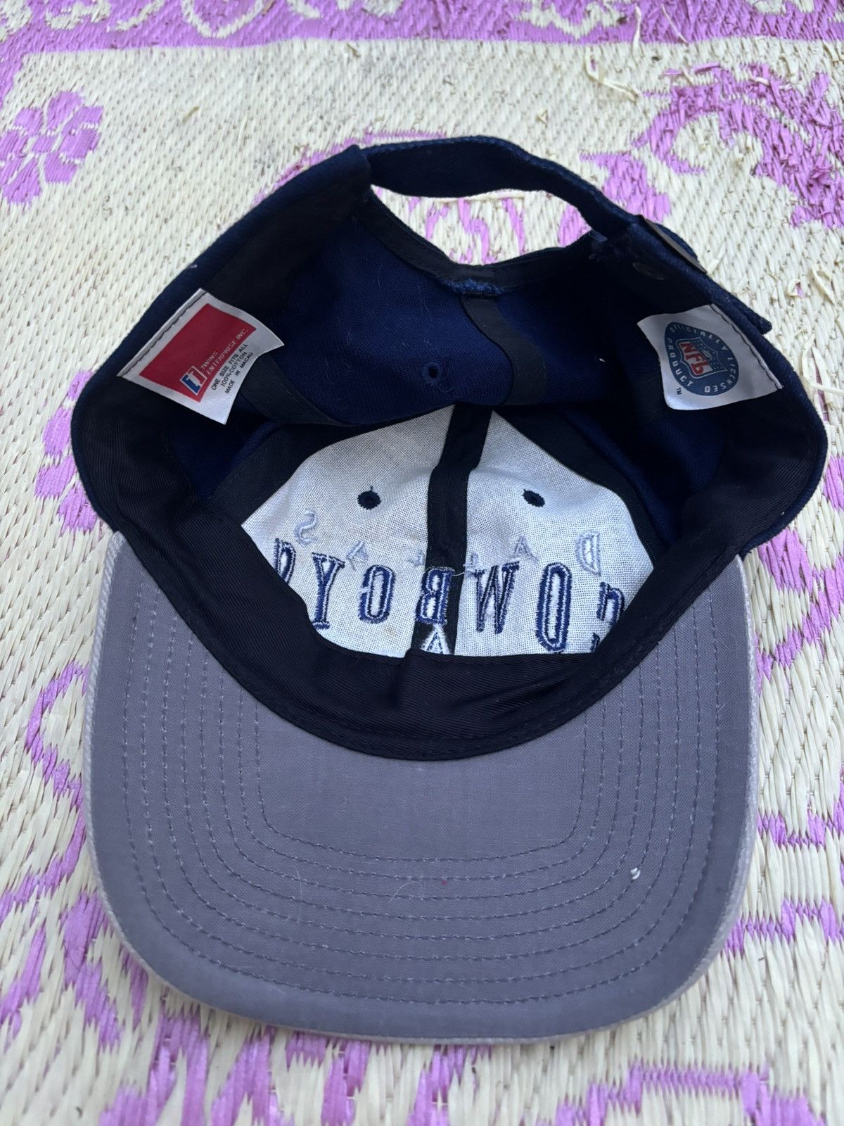 Twins Enterprise Inc. Dallas Cowboys 1990’s Vintage Twins Enterprise Snapback Hat Size ONE SIZE - 5 Thumbnail