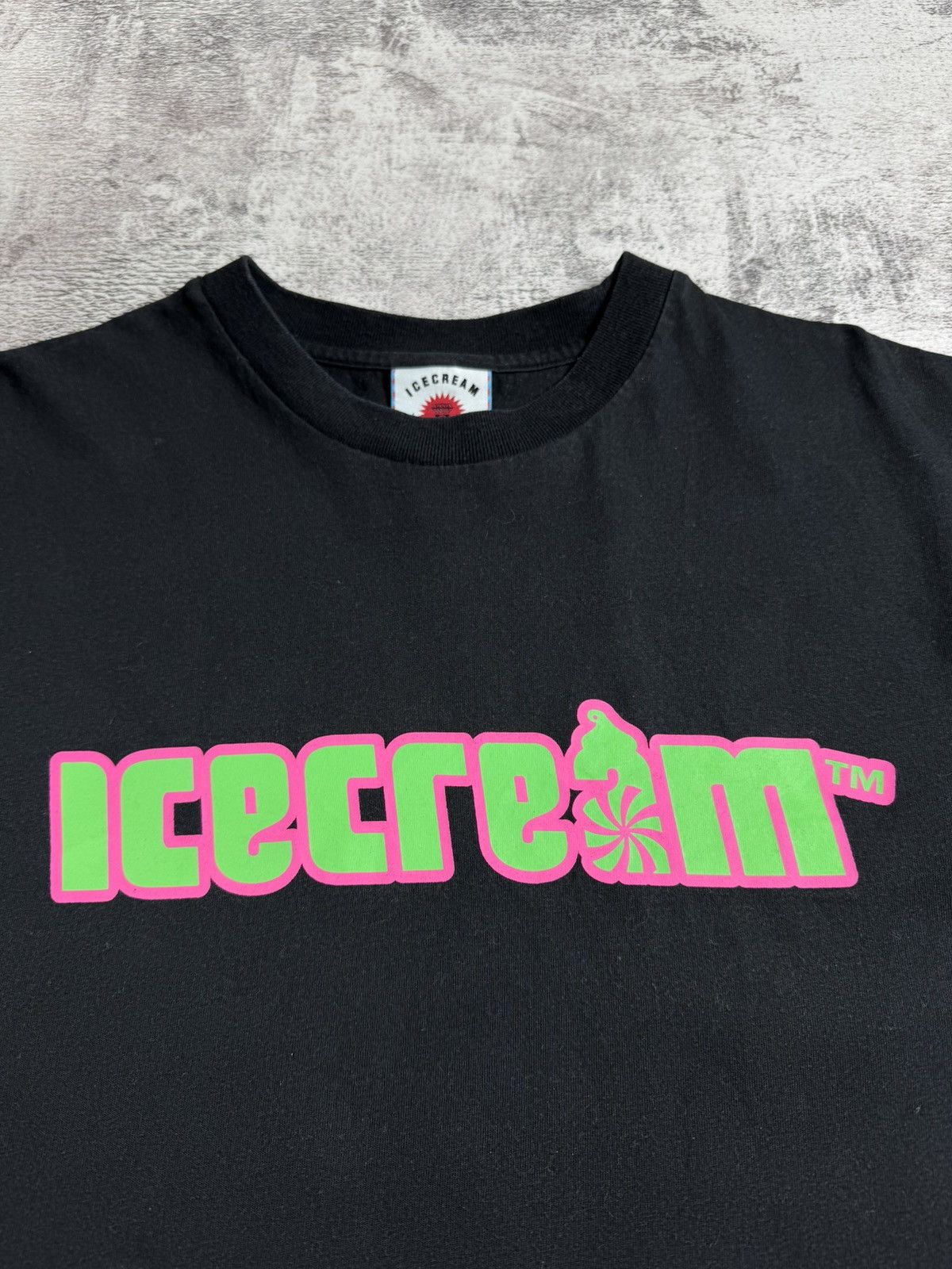 Icecream Ice Cream by Billionaire Boys Club BBC Streetwear Print Jersey T Shirt Tee Size US XL / EU 56 / 4 - 7 Thumbnail