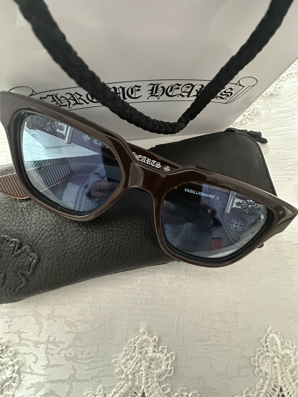 Chrome Hearts Chrome Hearts Sunglasses Vagillionaire II Size ONE SIZE - 7 Thumbnail