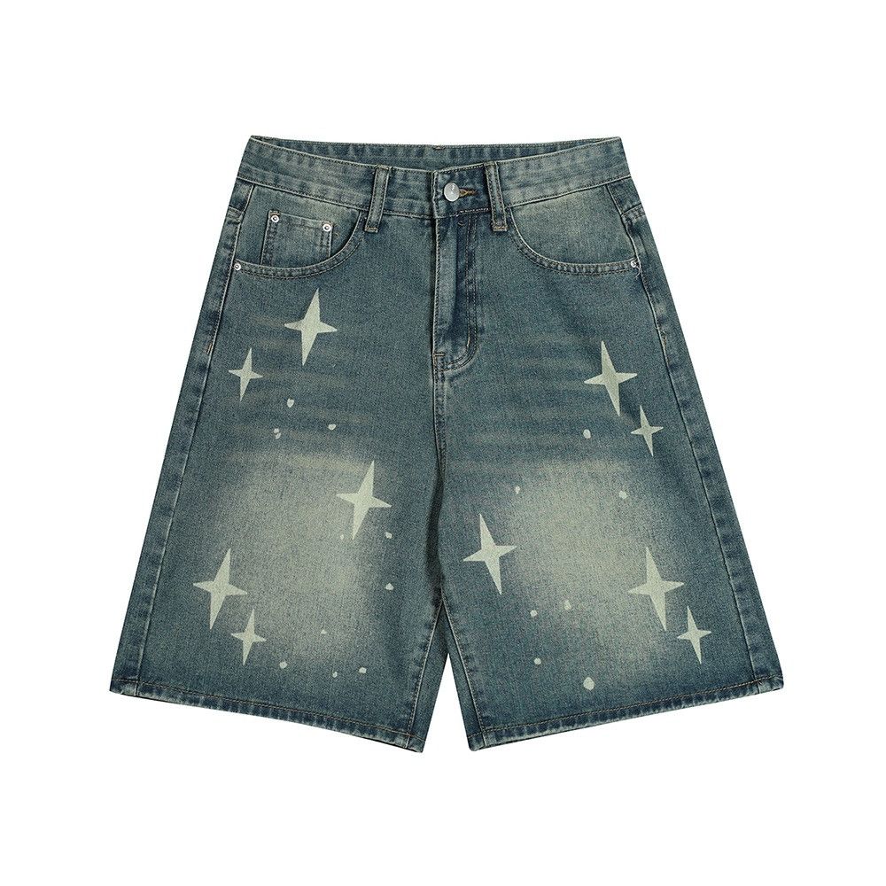 Jean STARS Blue Denim Shorts Size US 28 / EU 44 - 1 Thumbnail