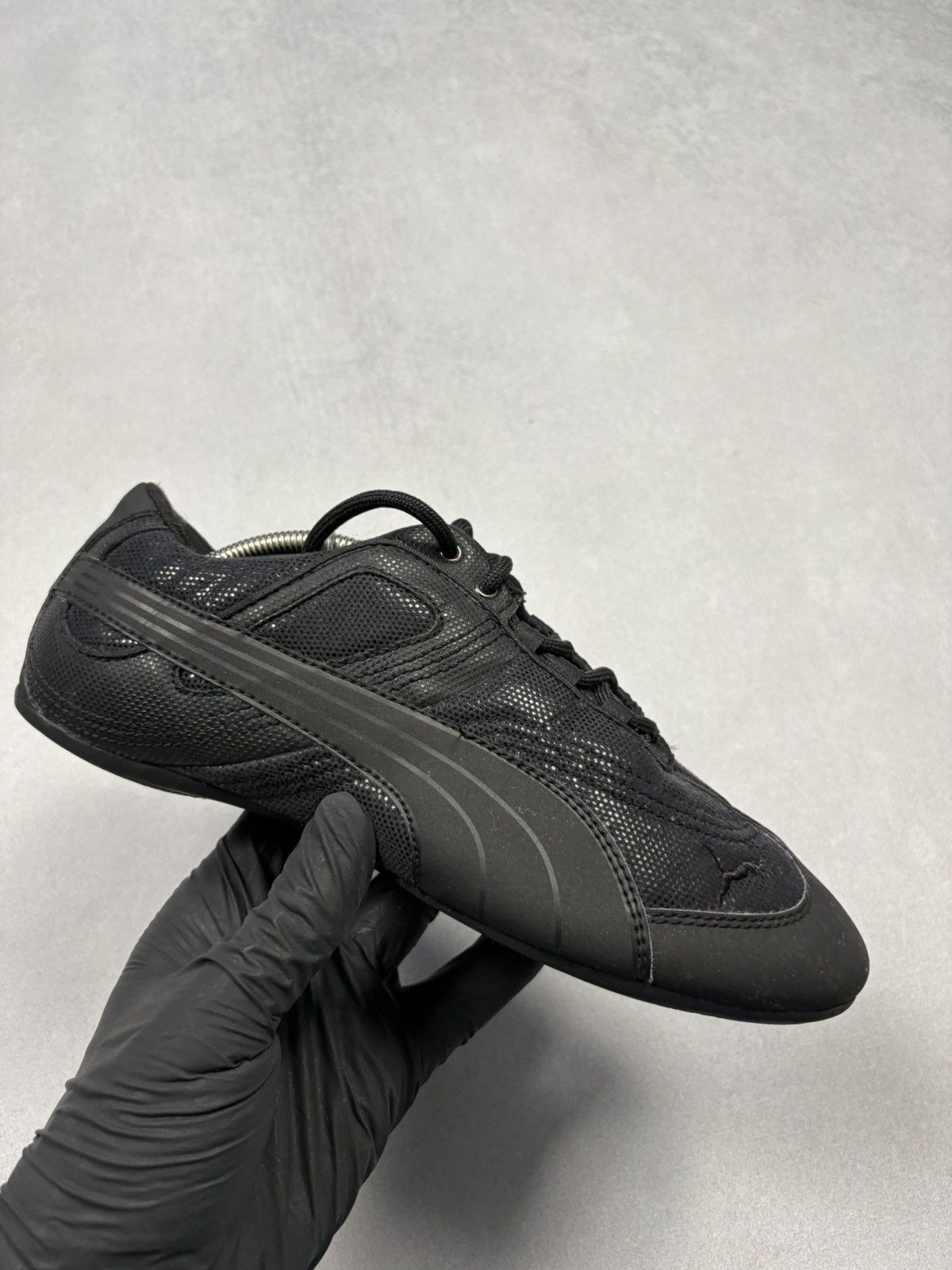 Puma Vintage 00s Puma Speedcat Racing Track Y2K Black Sneakers Size US 8.5 / IT 38.5 - 13 Thumbnail