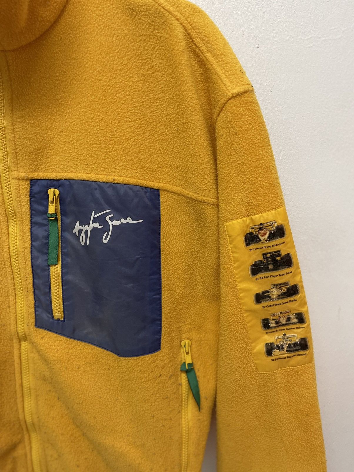 Sports Specialties VINTAGE AYRTON SENNA F1 COLLECTION WEAR 90’s Size US M / EU 48-50 / 2 - 2 Thumbnail