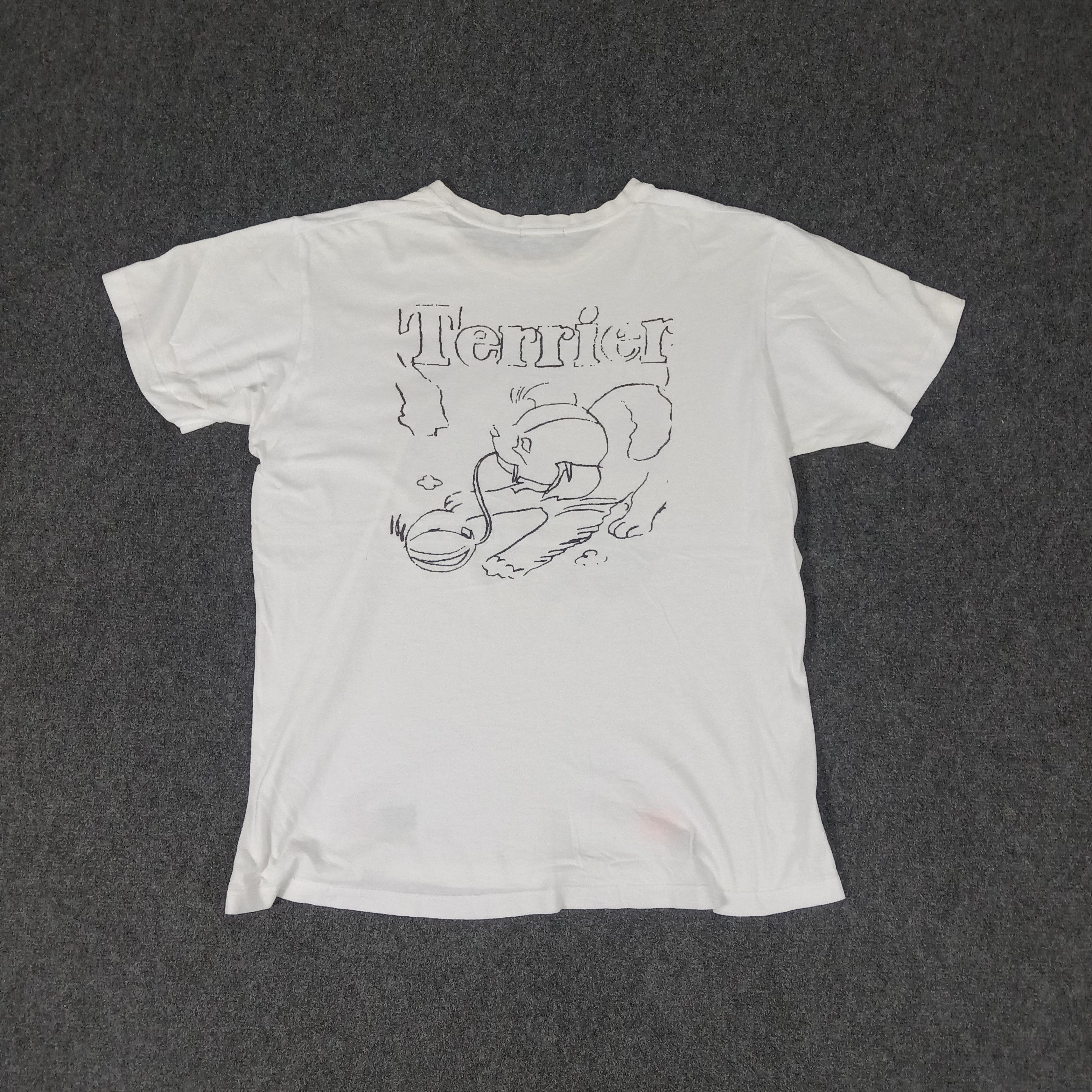 Andy Warhol × Vintage Andy Warhol Terrier American Artist Tshirt Size US XXL / EU 58 / 5 - 6 Thumbnail