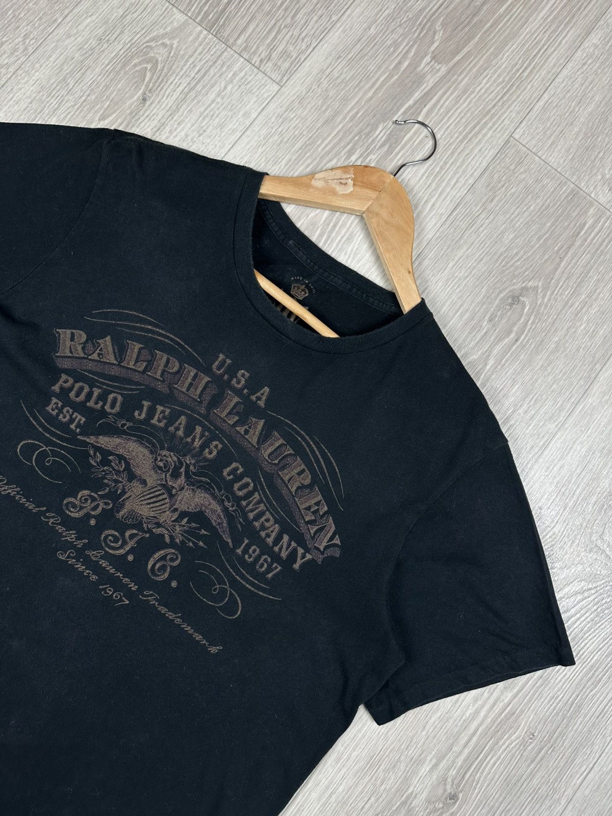 Lauren Ralph Lauren × Polo Ralph Lauren Vintage Polo Jeans Ralph Lauren T-Shirt Big Logo Size L Size US L / EU 52-54 / 3 - 2 Thumbnail