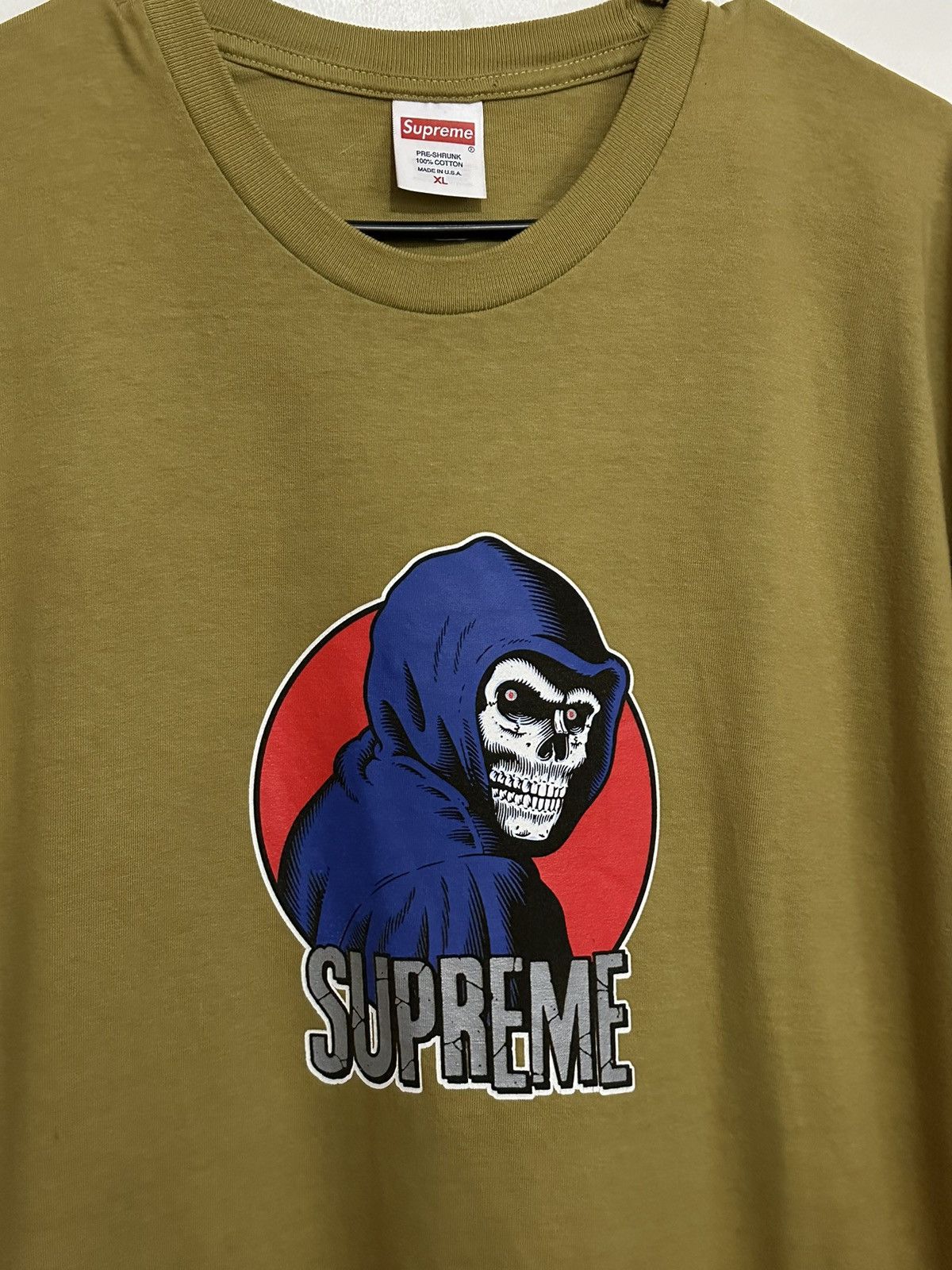 Supreme Supreme Reaper Tee Size US XL / EU 56 / 4 - 2 Thumbnail