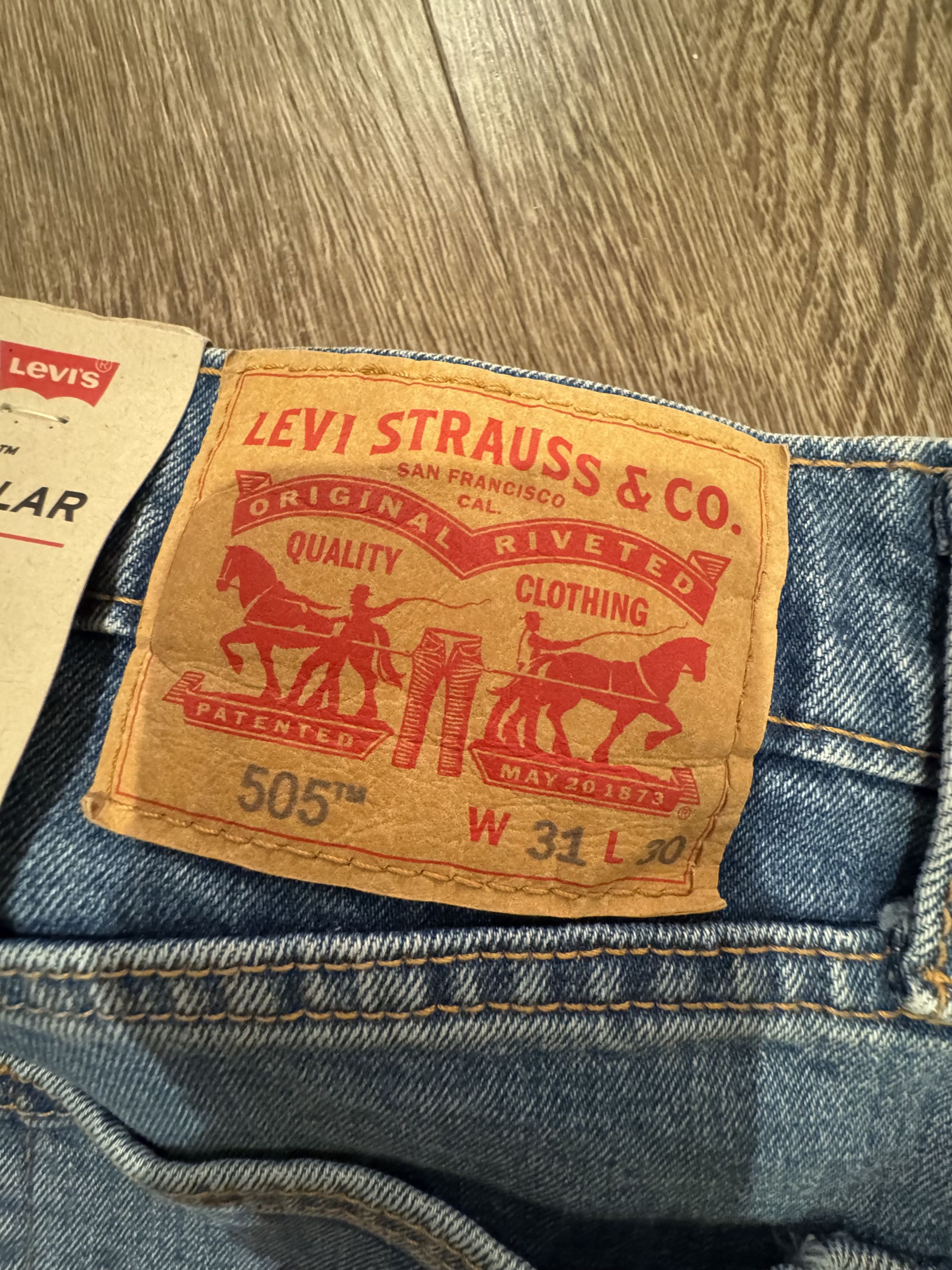 Levi's Levis 505 Regular Pants W31 L30 Size US 31 - 4 Thumbnail