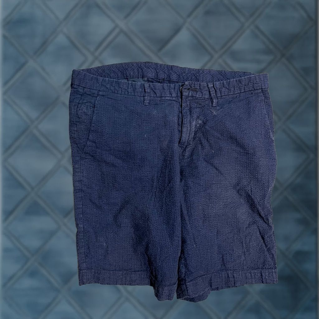 Calvin Klein Calvin Klein Mens Navy Blue Shorts W/ Pockets Size 33 Size US 33 - 1 Thumbnail