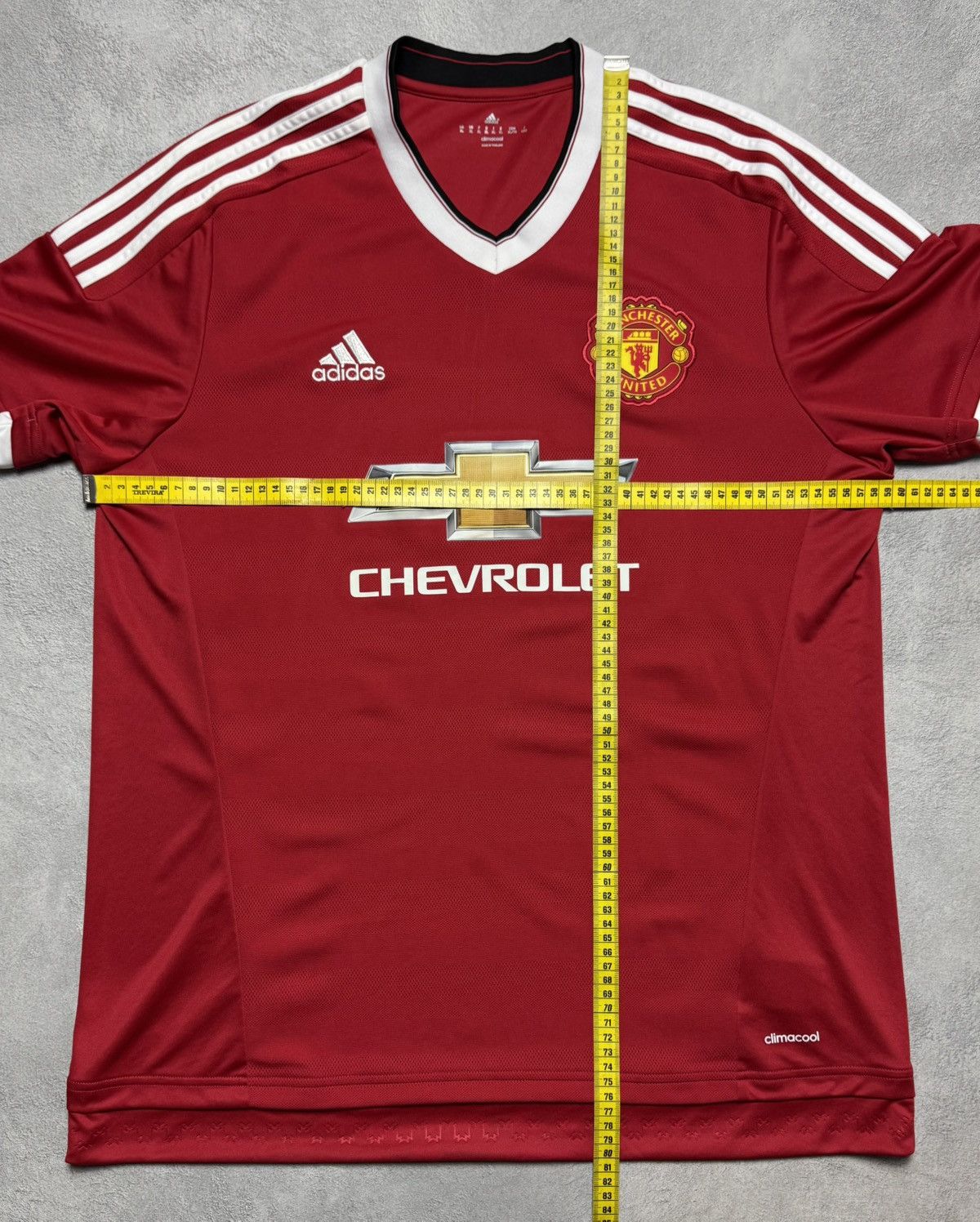 Adidas Manchester United 2015 2016 Home Shirt Soccer Jersey Adidas Size US XL / EU 56 / 4 - 12 Thumbnail