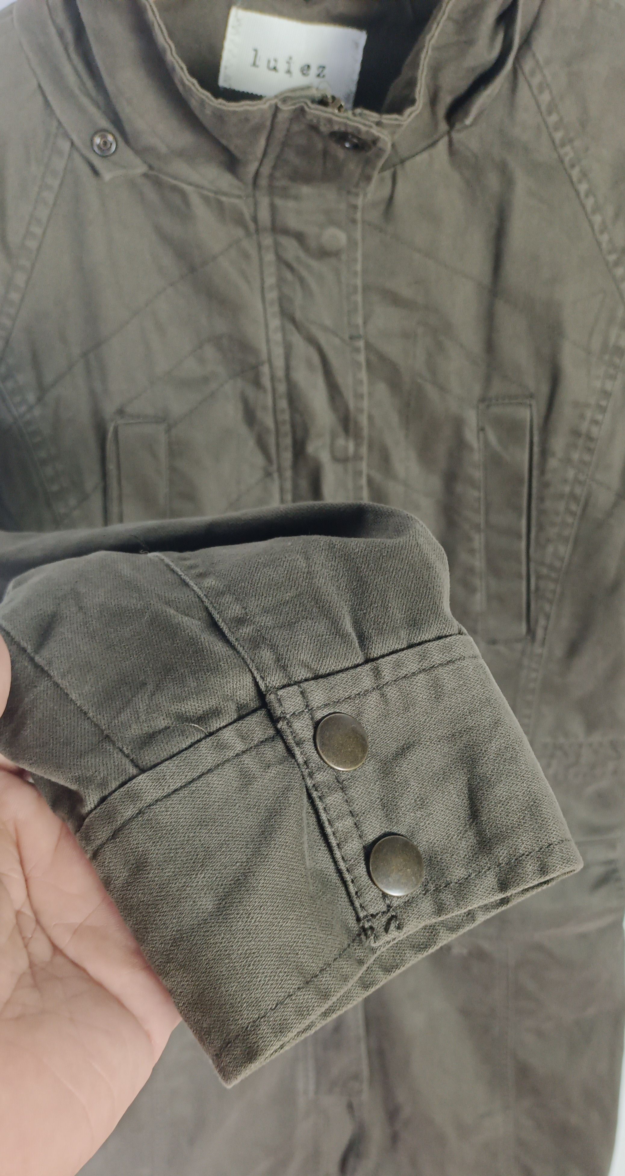 Japanese Brand Luiez Long Jacket Tactical Pocket Ifsixwasnine lgb style Size US S / EU 44-46 / 1 - 5 Thumbnail