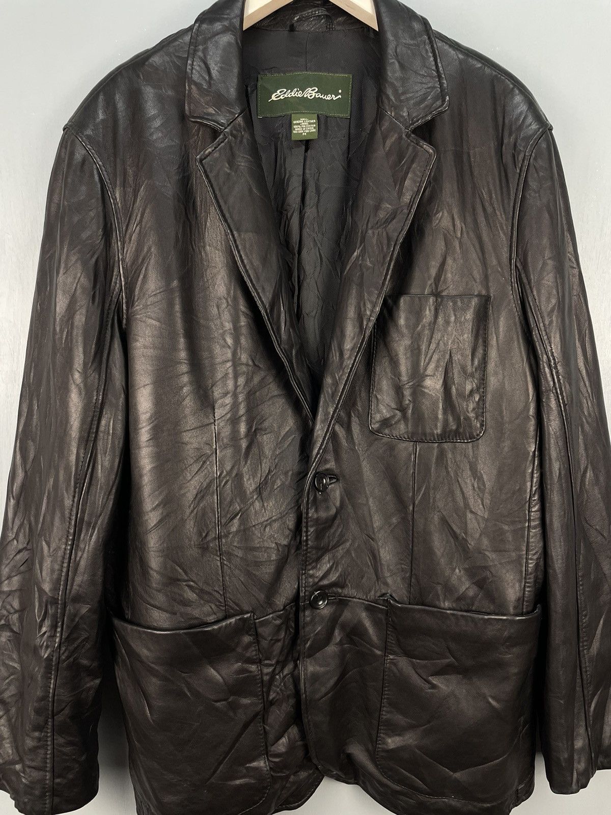 Eddie Bauer Eddie Bauer leather blazer Size US M / EU 48-50 / 2 - 3 Thumbnail