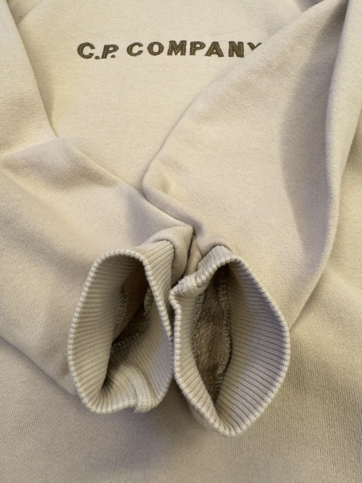 Cp company sweatshirt embroidery
