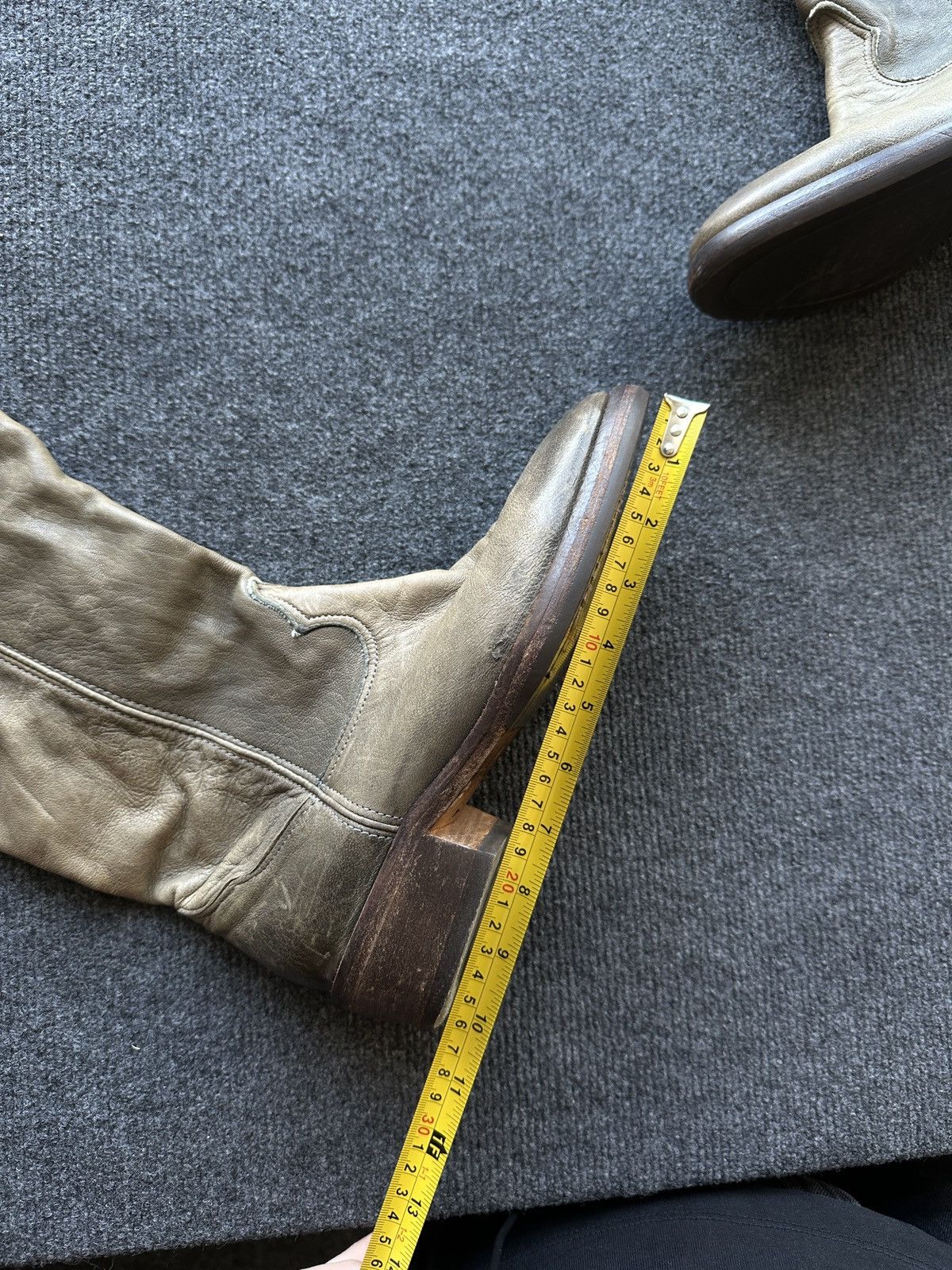 Other RARE🚨 CATARINA MARTINS LUXURY HIGH BOOTS WOMEN LEATHER Size US 8 / IT 38 - 20 Thumbnail