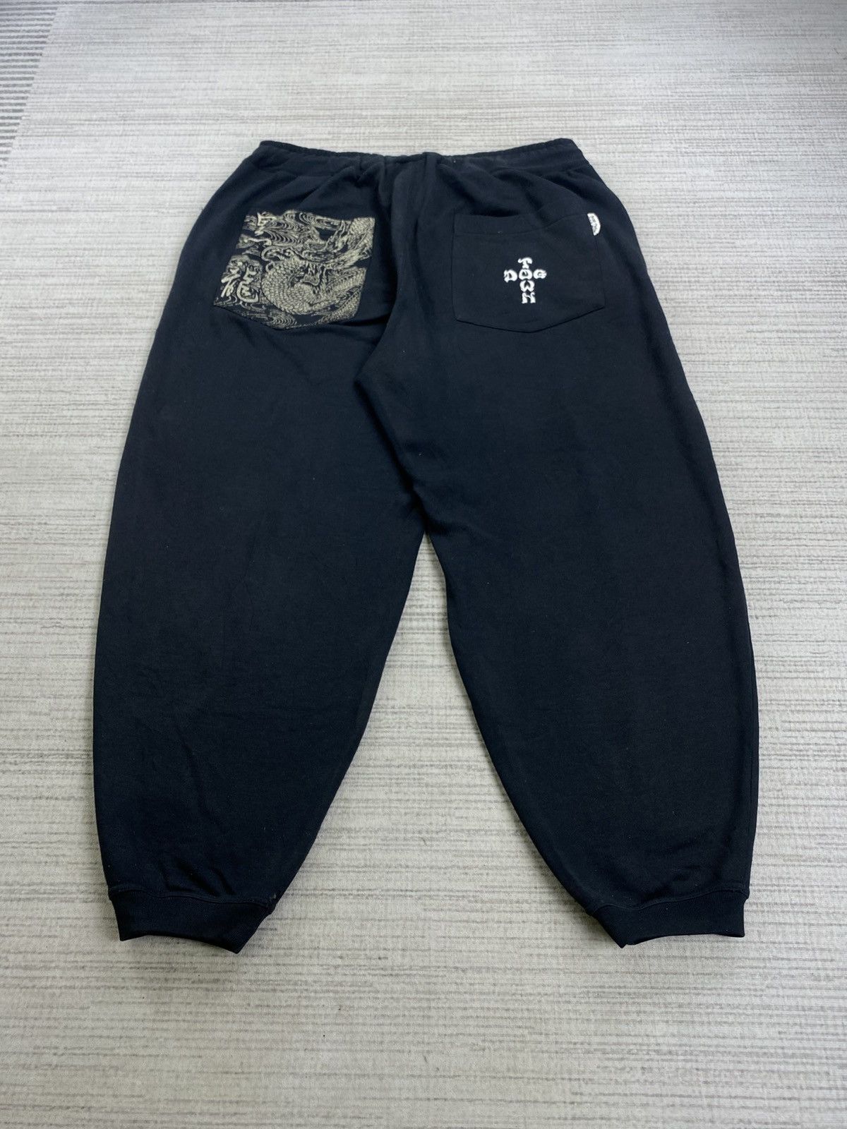 Dogtown Vintage Dog Town Cross Logo Sukajan Dragon Baggy Pants Size US 39 - 2 Thumbnail