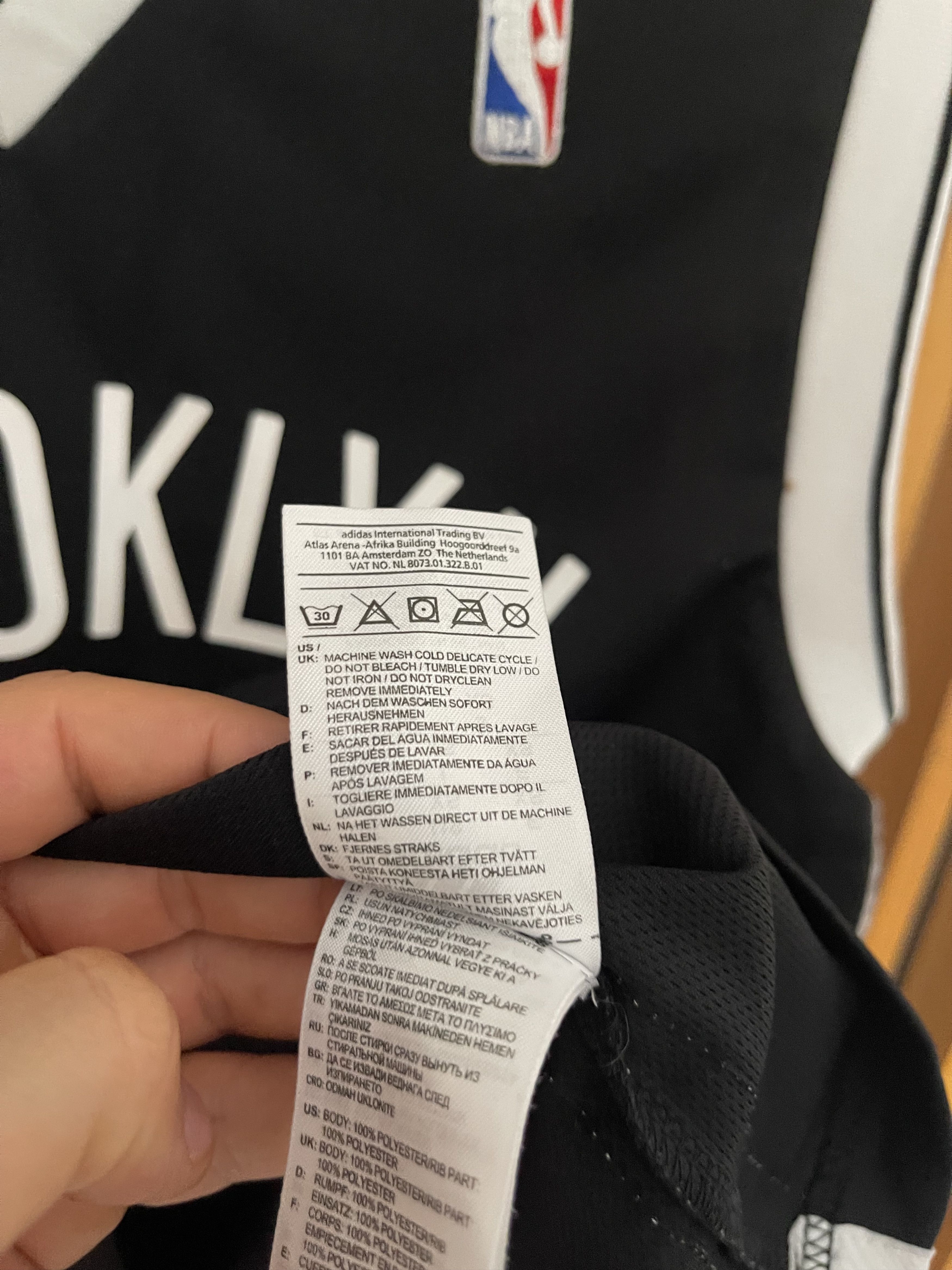 Adidas Adidas Brooklyn Nets Deron Williams #8 Jersey XS NBA Size US XS / EU 42 / 0 - 5 Thumbnail