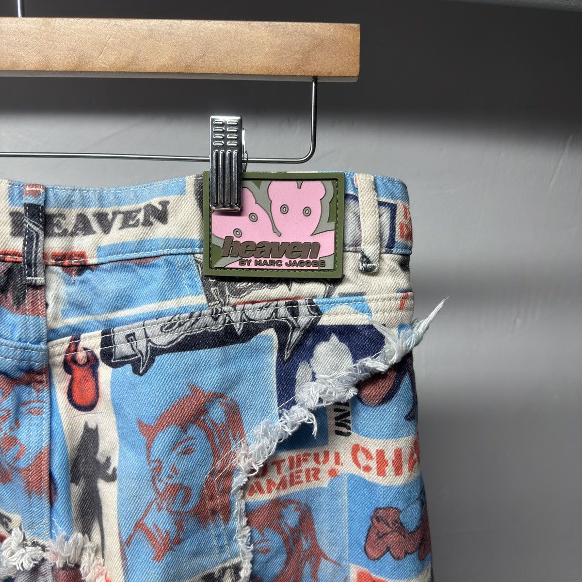 Heaven by Marc Jacobs Heaven Stencil Jeans Size US 30 / EU 46 - 5 Thumbnail