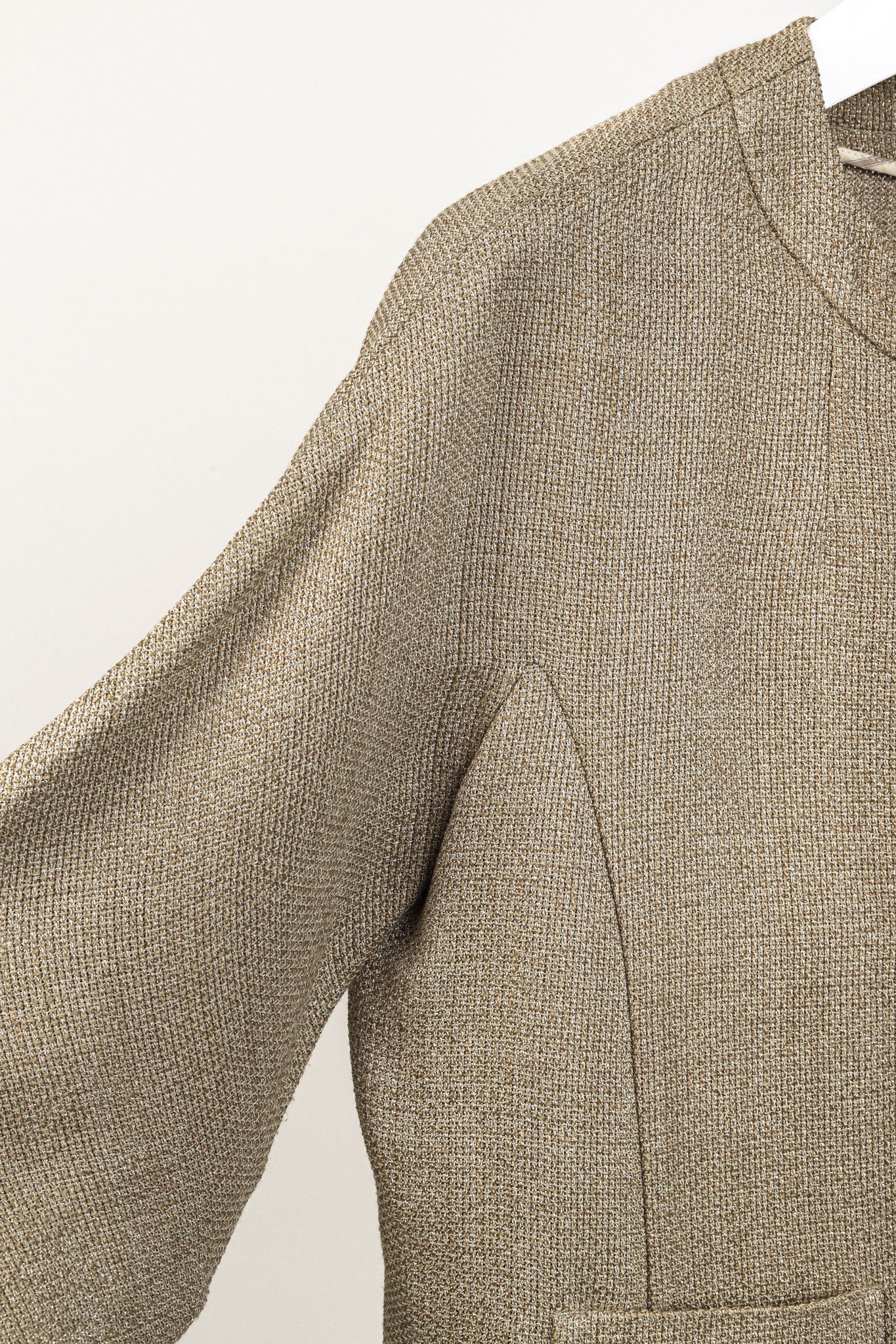 Etro Etro Gold Tweed Jacket Size M / US 6-8 / IT 42-44 - 4 Thumbnail
