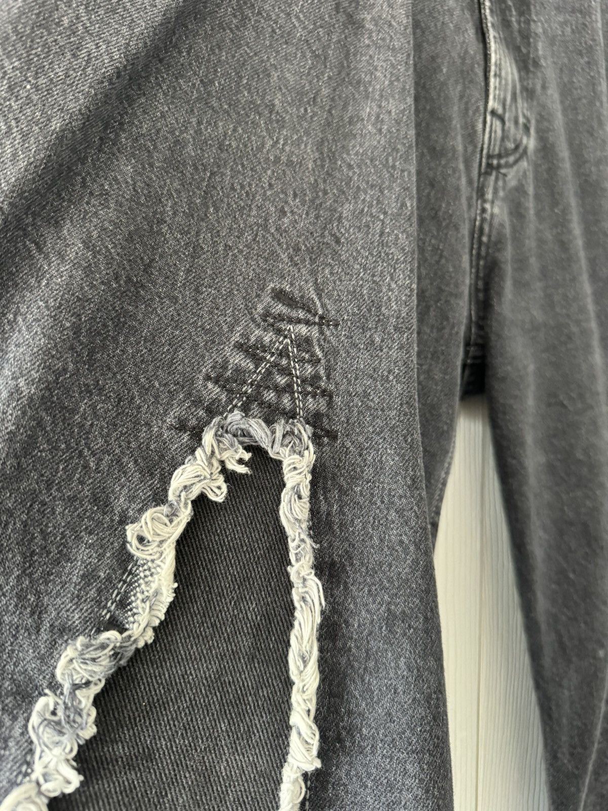 Our Legacy Our Legacy Third Cut Black Slash Denim Size US 31 - 5 Thumbnail