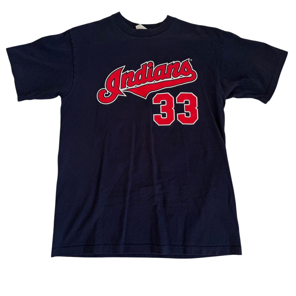 Majestic vintage Cleveland Indians David Justice jersey shirt Size US L / EU 52-54 / 3 - 1 Thumbnail