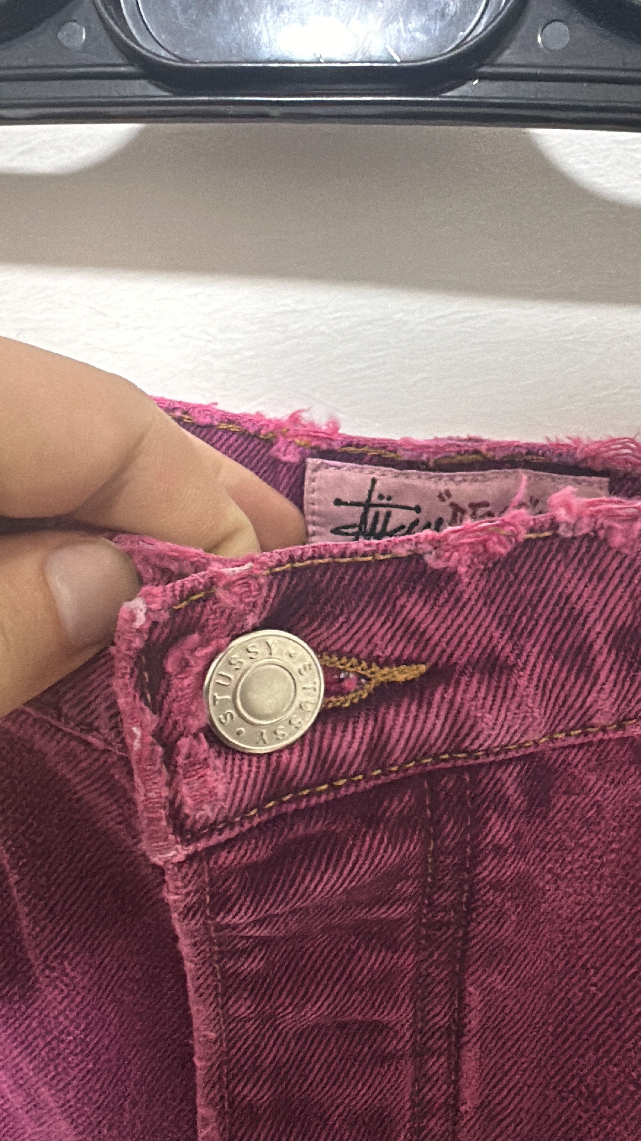 Stussy Stussy Worldwide Big Ol Jean Fuschia Size 32 Size US 32 / EU 48 - 7 Thumbnail