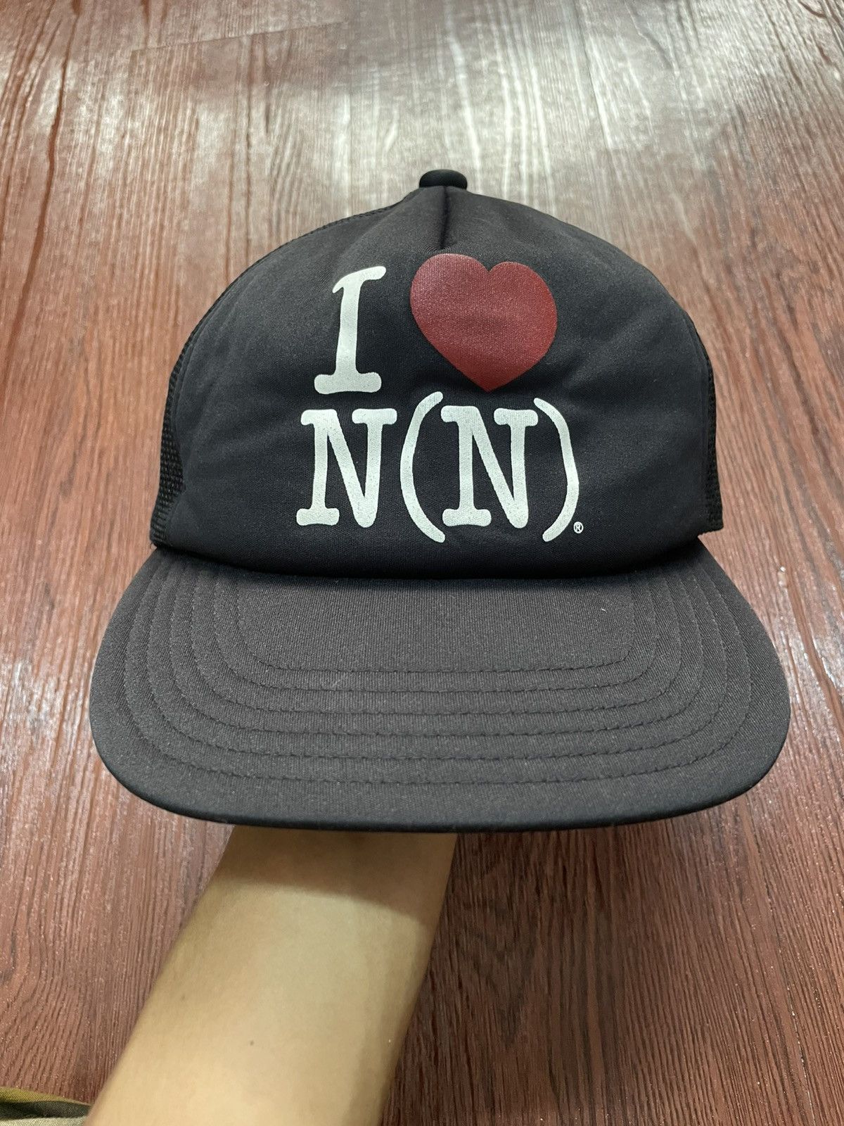 Japanese Brand Number(N)ine I Love N(N) Trucker Size ONE SIZE - 1 Thumbnail